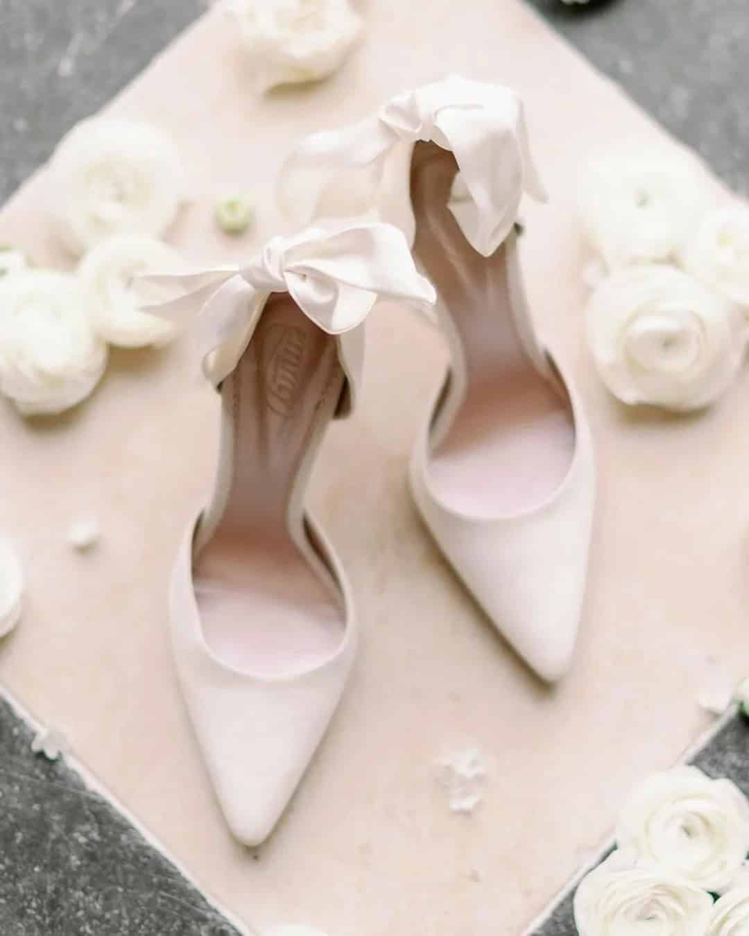 White Wedding Shoes