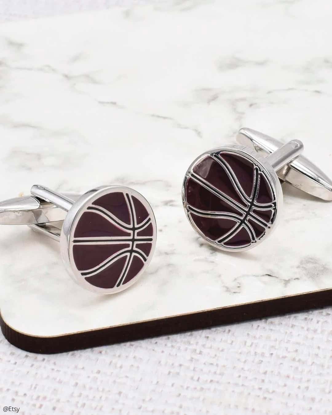 Basketball Cufflinks