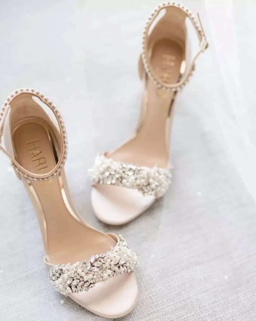 Champagne Wedding Heels