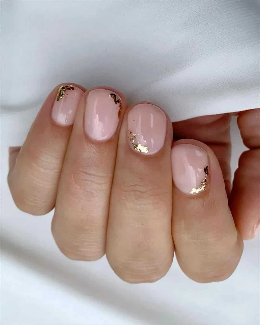 Short Wedding Nails