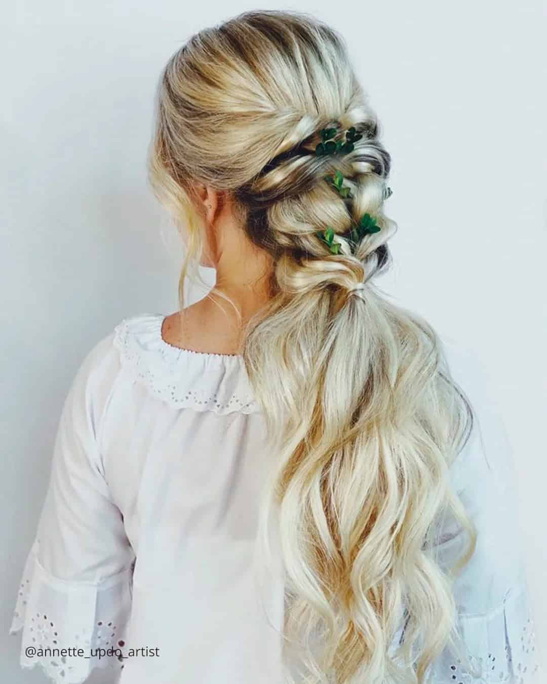 Boho Wedding Hairstyles For Long Hair