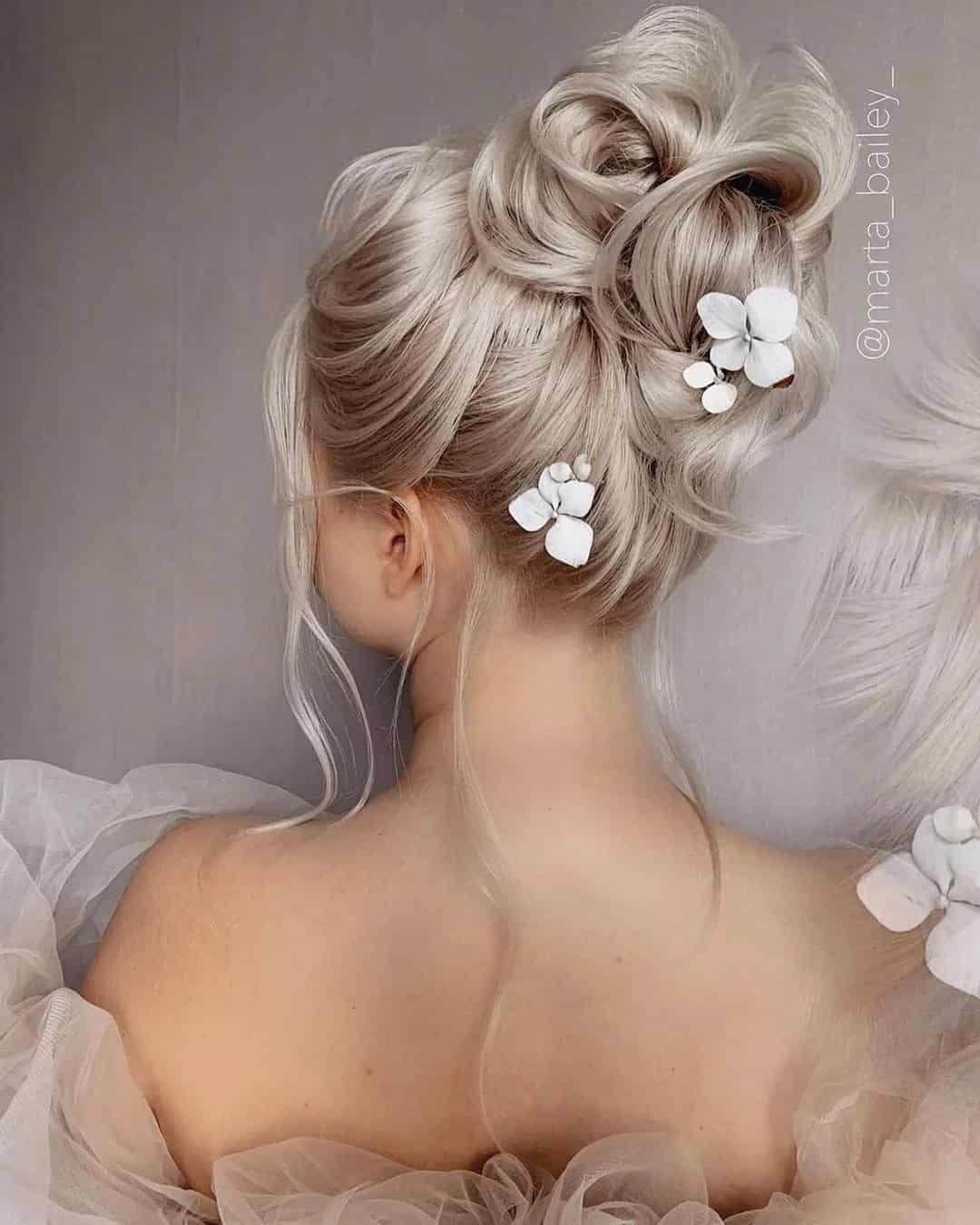 Curly Updos For Wedding