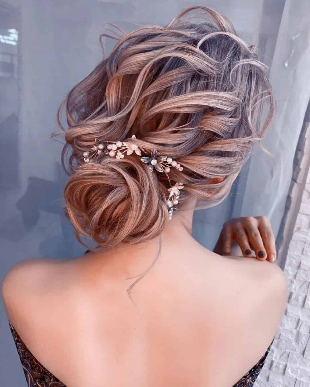 Wedding Updo Hairstyles For Curly Hair