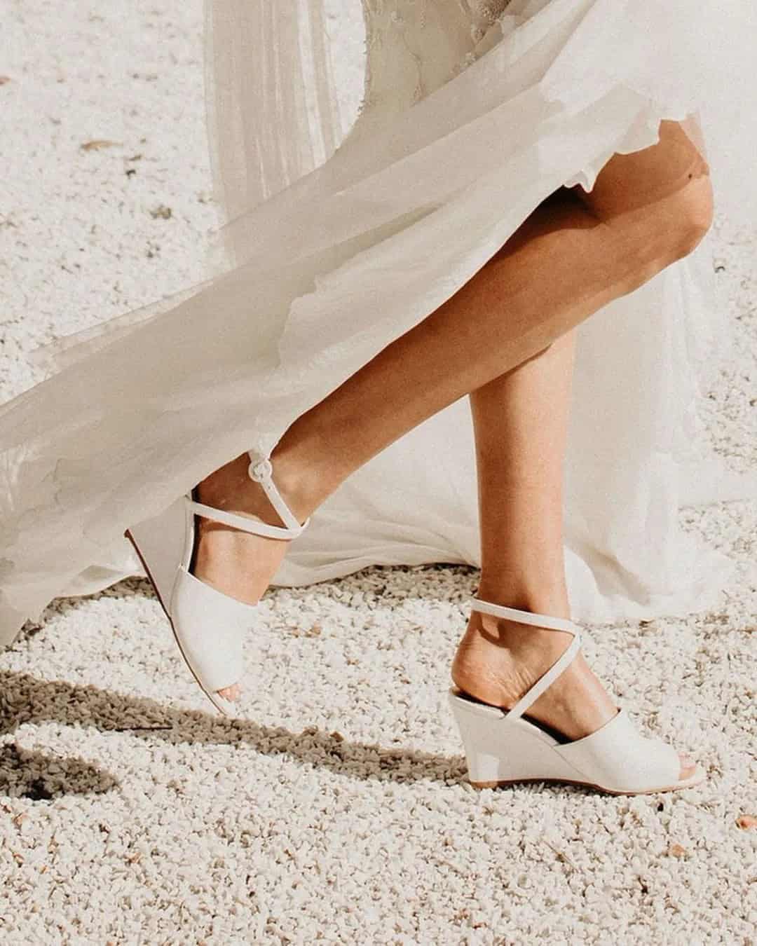 Wedge Wedding Sandals