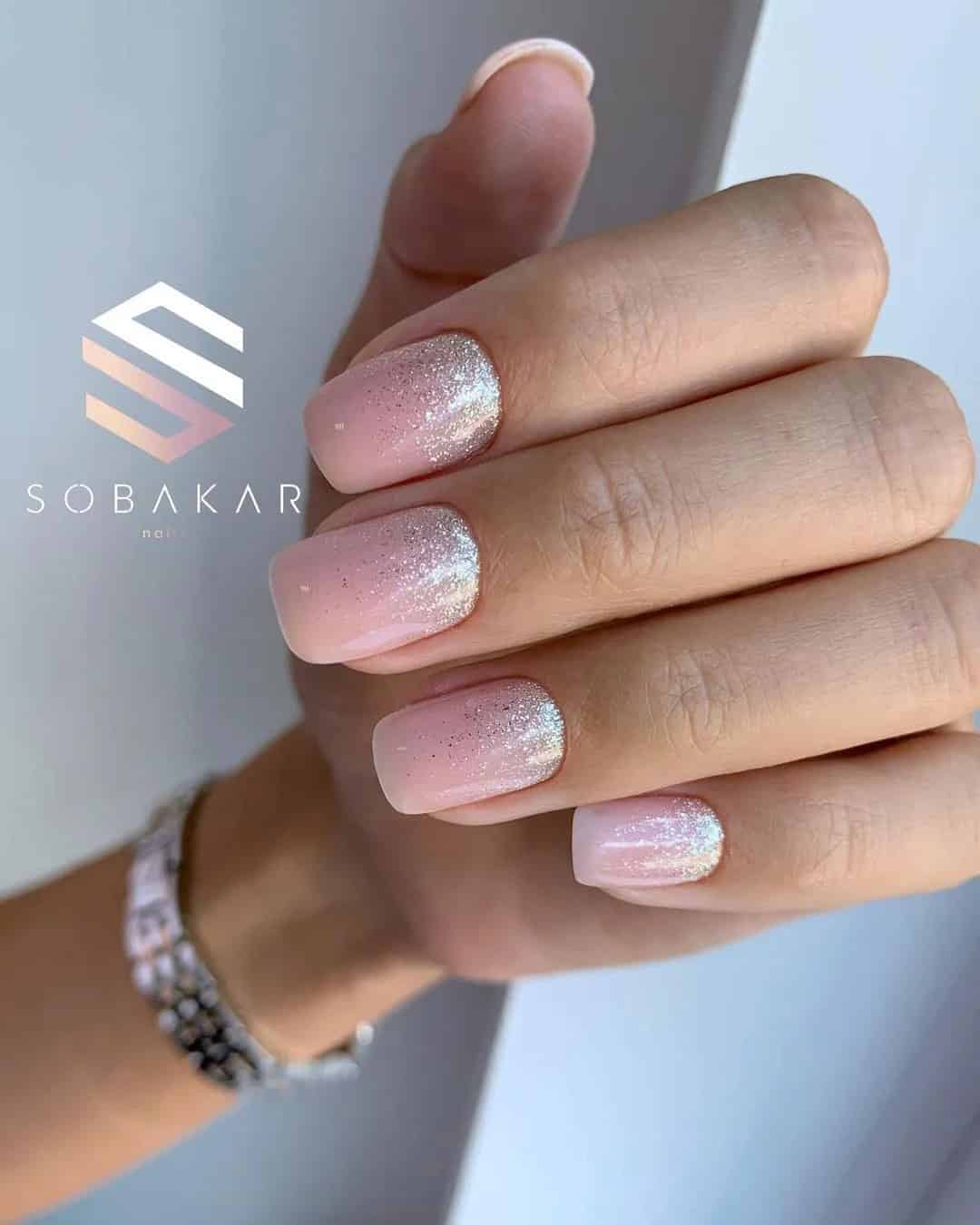 Wedding Nails Simple Gel