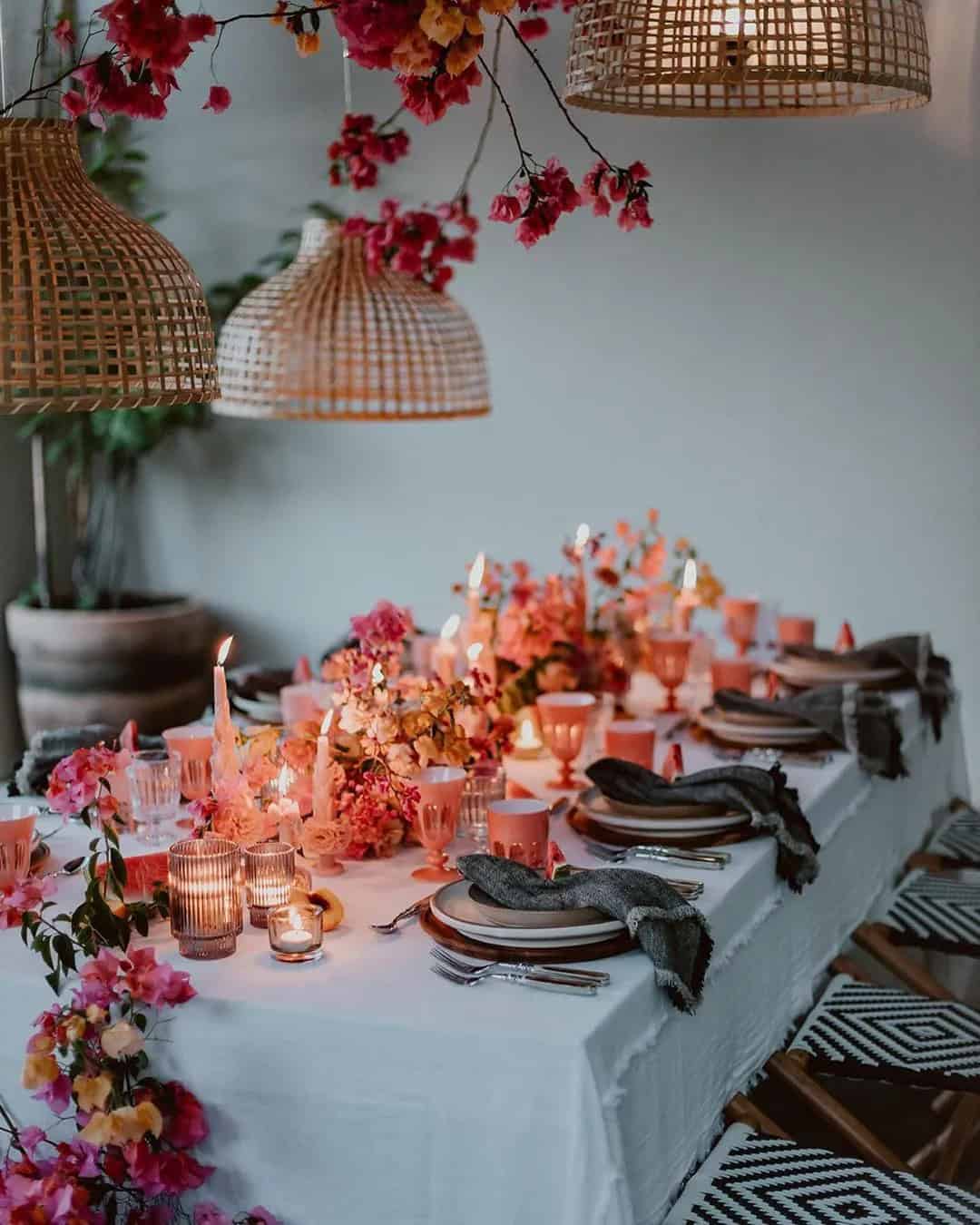 Coral Table Décor