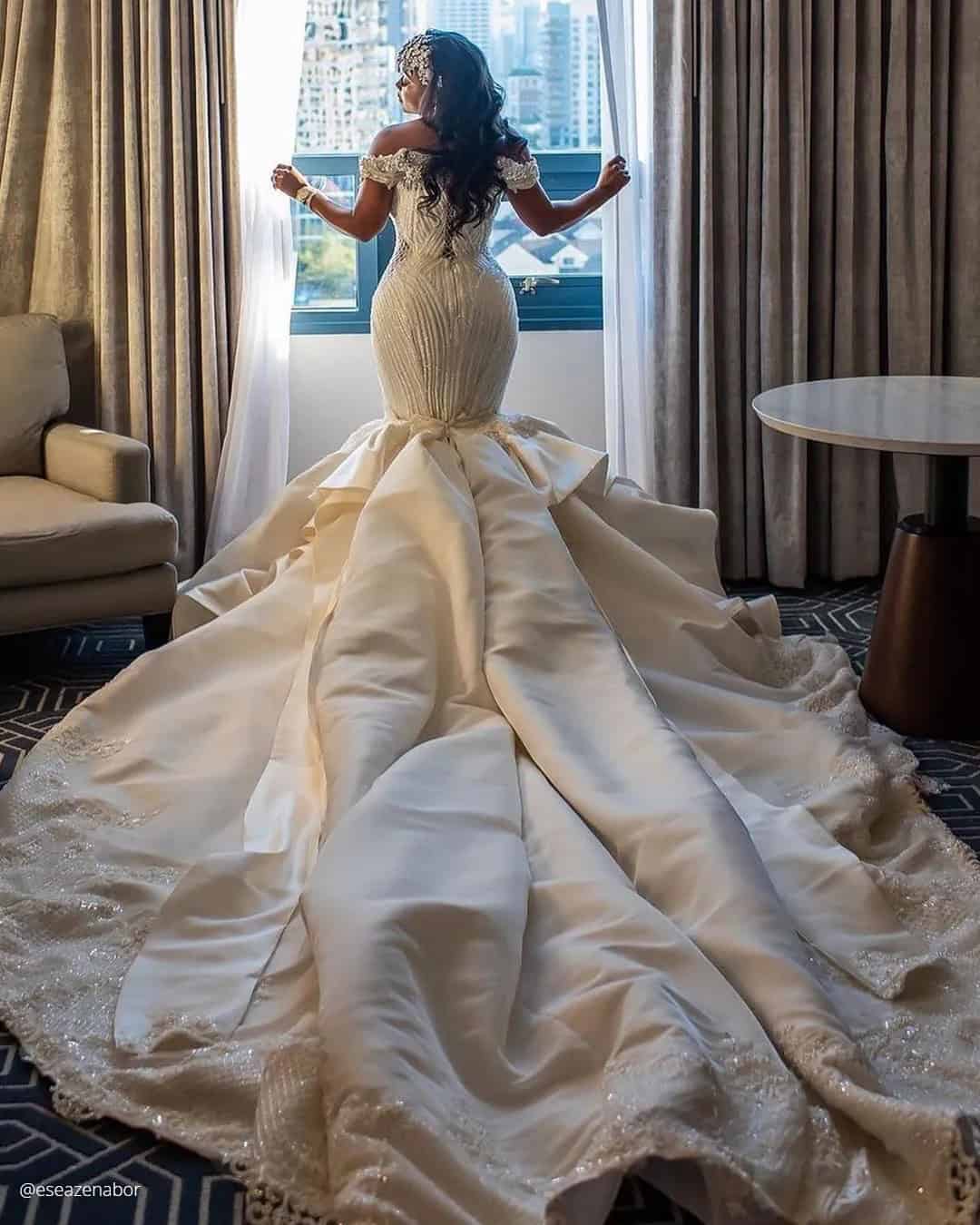 Mermaid Plus Size Wedding Dresses