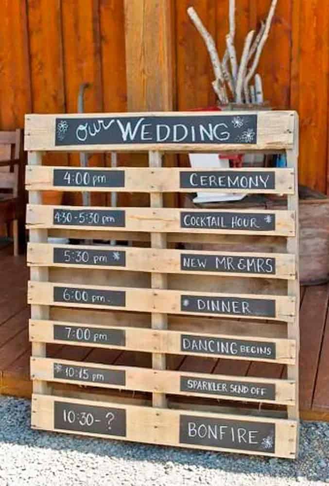 Ceremony Program Signs