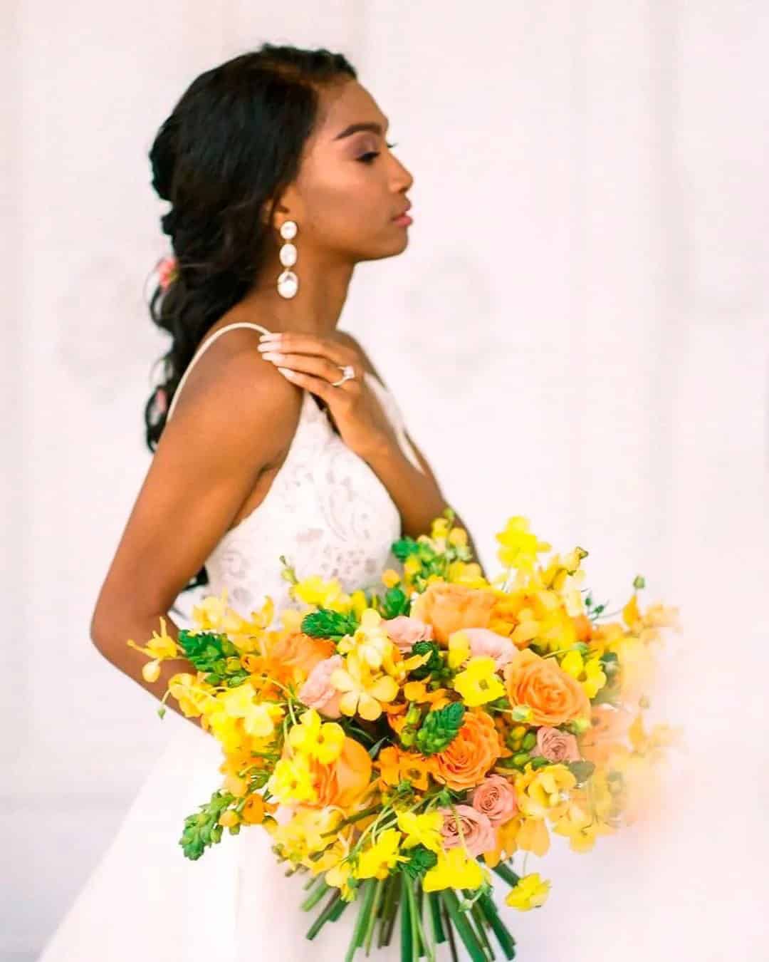 Bright and Colorful Summer Wedding Bouquets