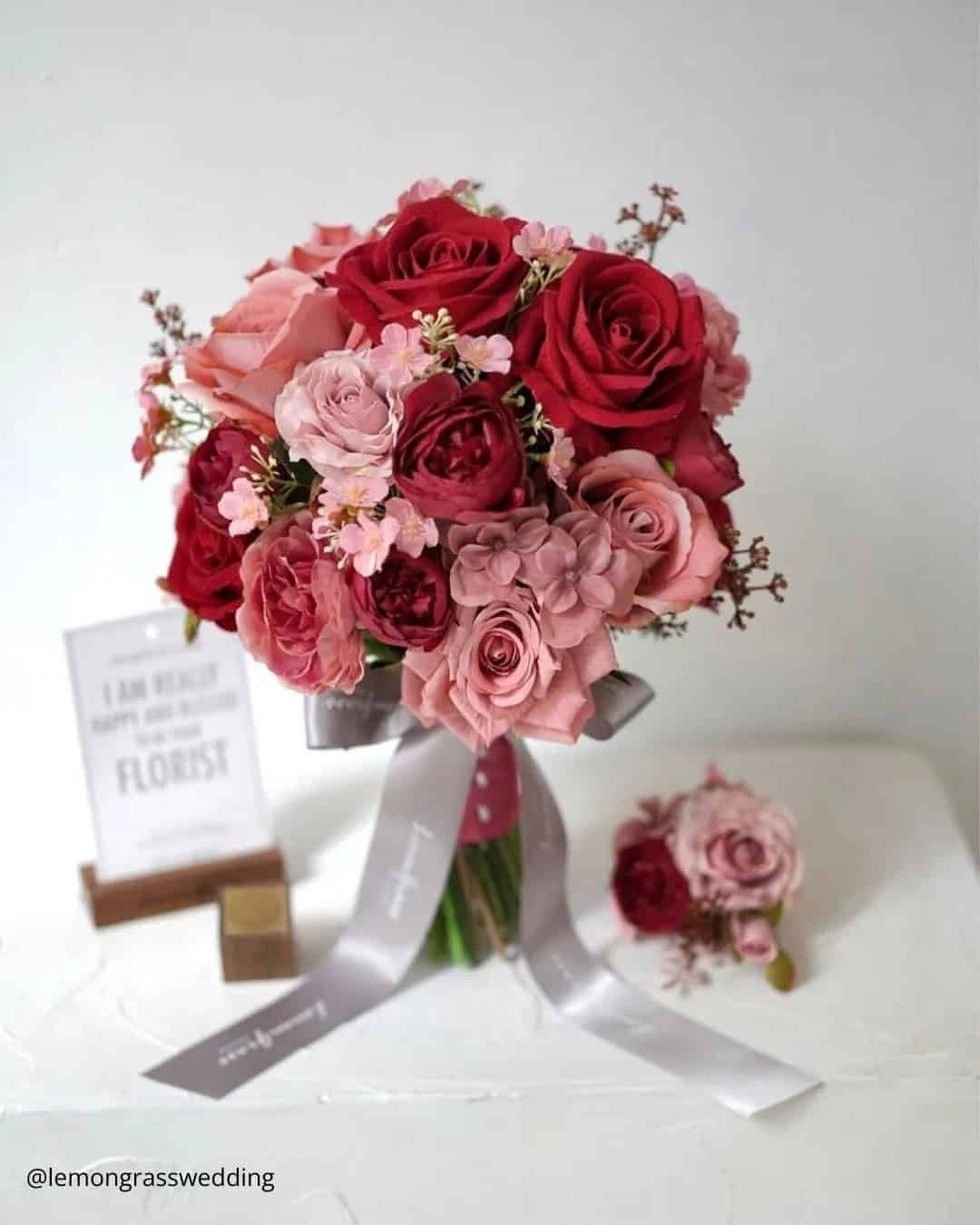 Burgundy Bouquets