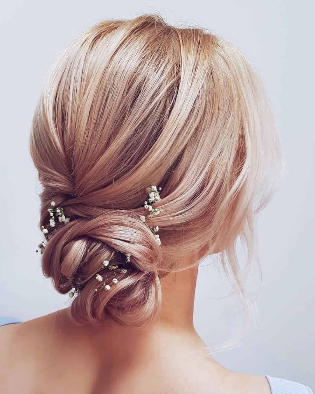 Boho Wedding Hairstyles For Short Hair