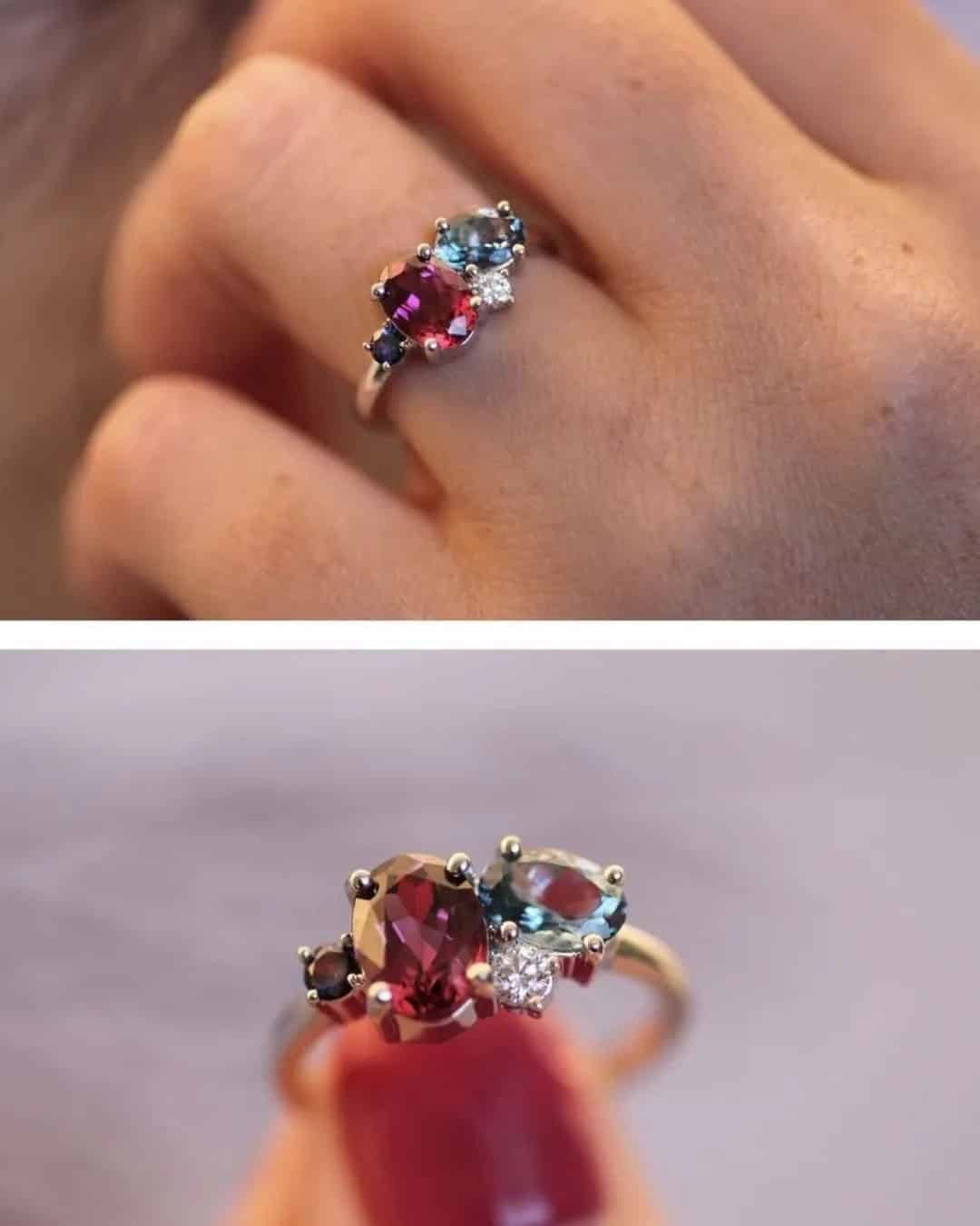 Rings With Colored Stones