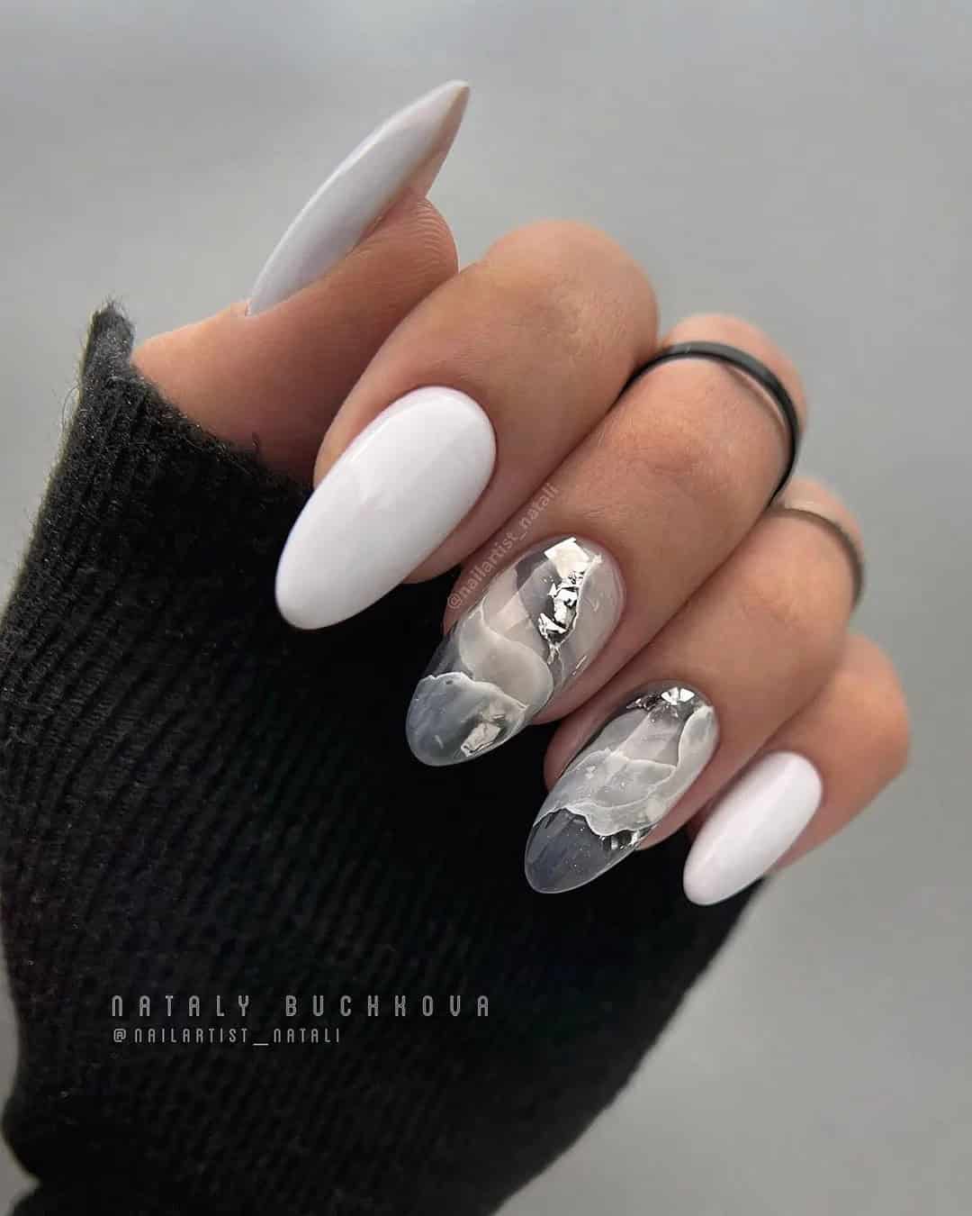 Lace Wedding Nail Ideas