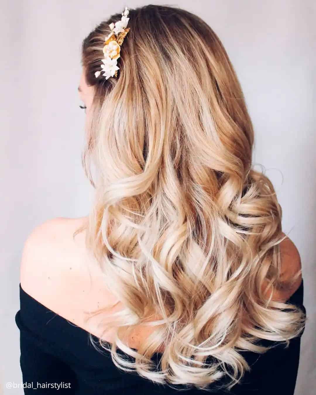 Bridesmaid Down Wedding Hairstyles