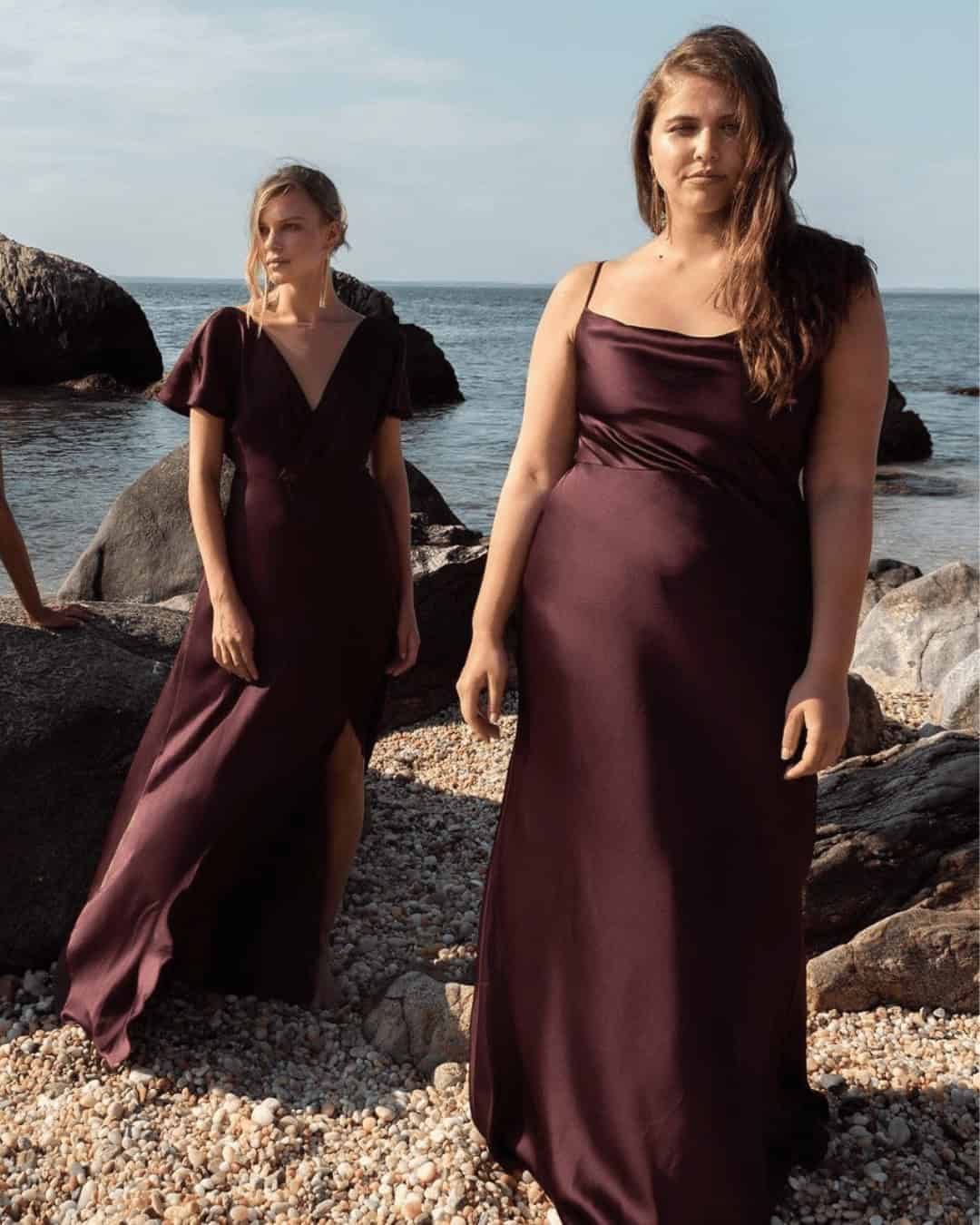 Plus-Size Bridesmaid Dresses Burgundy Ideas