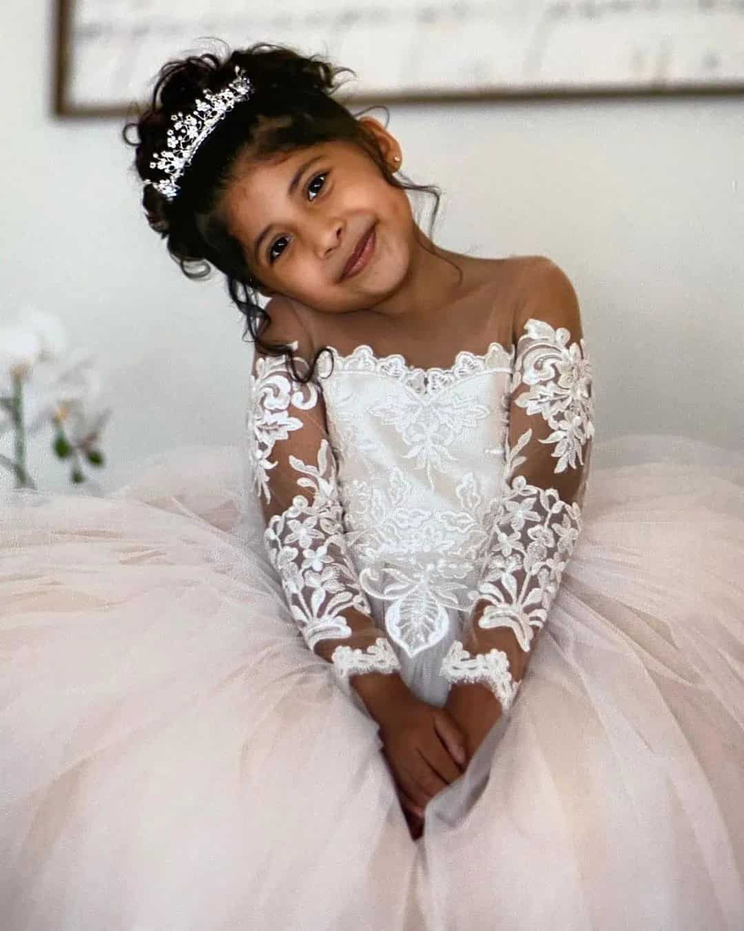 Wedding Hairstyles For The Flower Girl