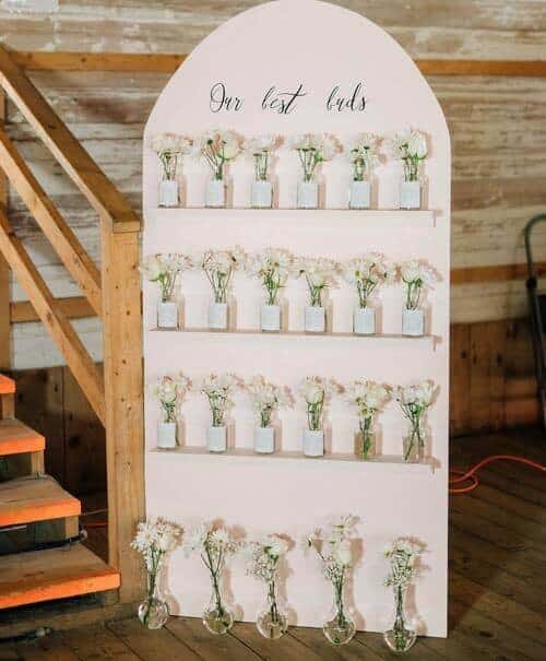 Flowers and seating charts