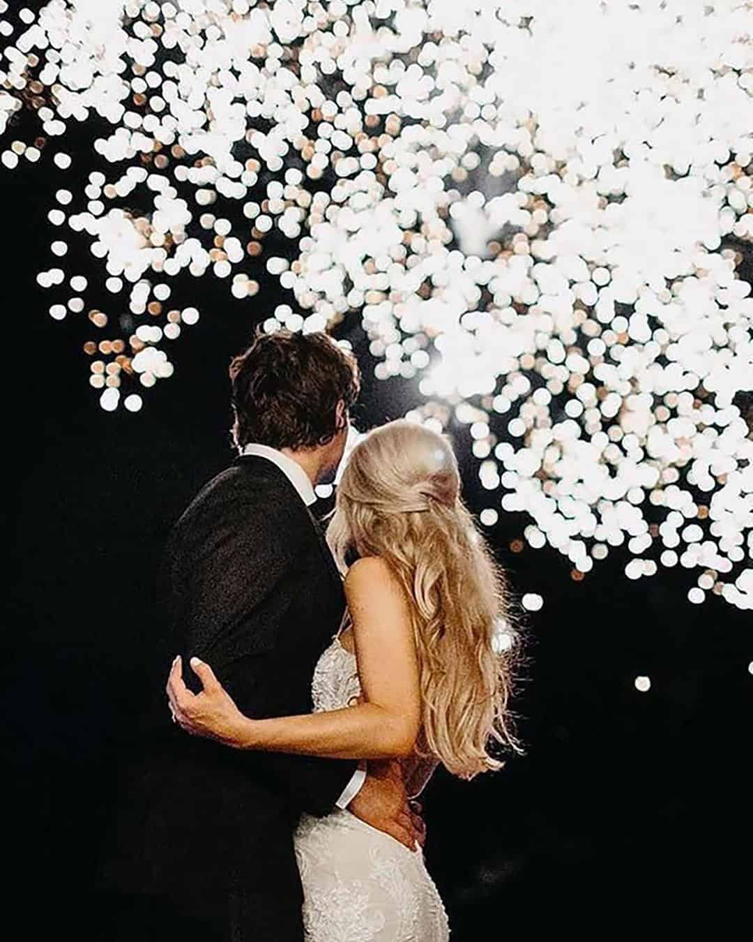 Wonderful Wedding Fireworks