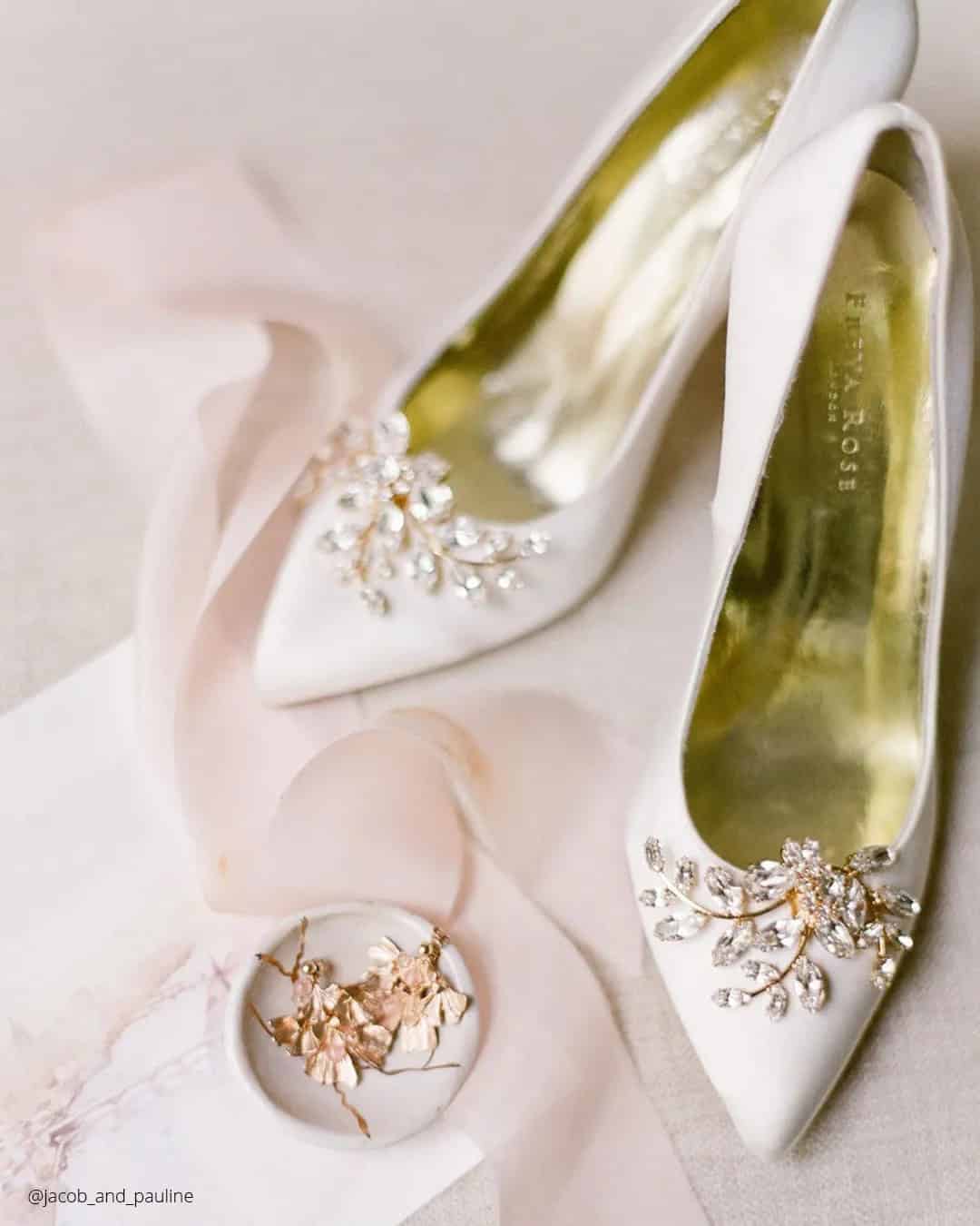 Jeweled And Glitter Shoes