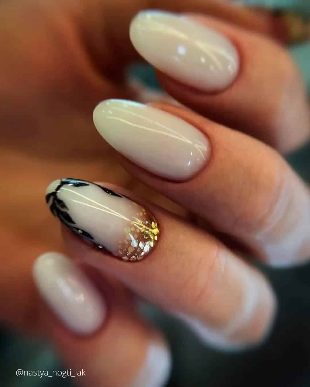 Black And White Nail Designs