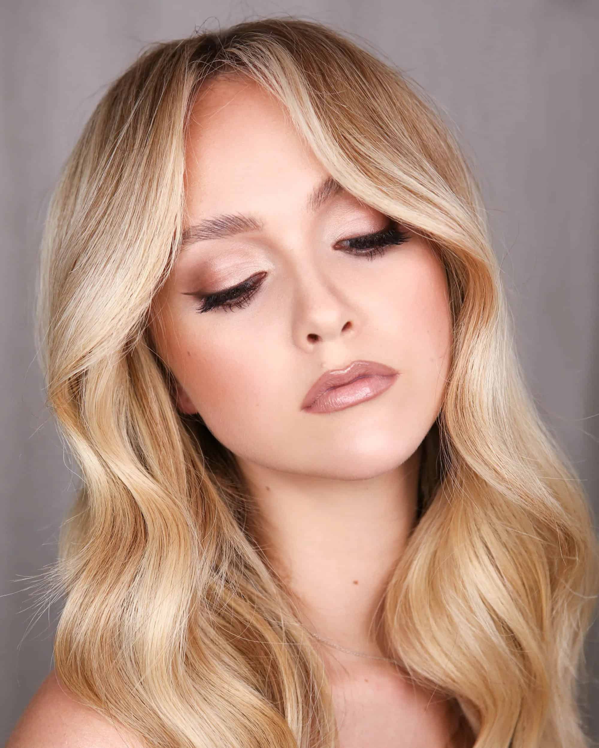 Natural Bridal Makeup For Blondes