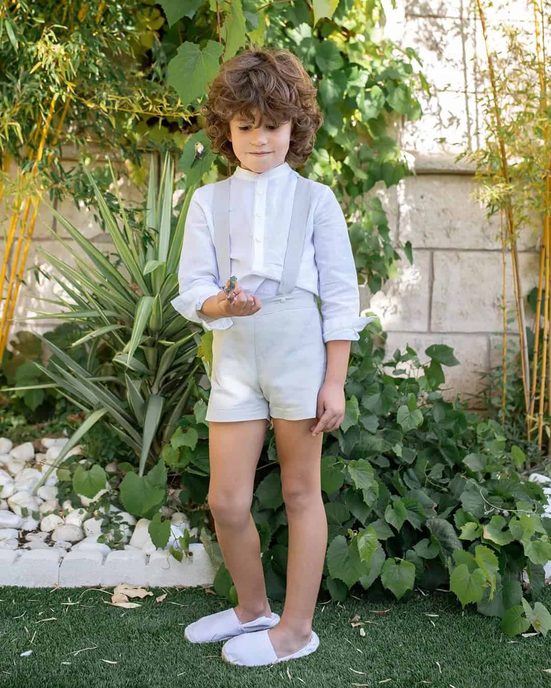 Summer Wedding Ring Bearer Suit