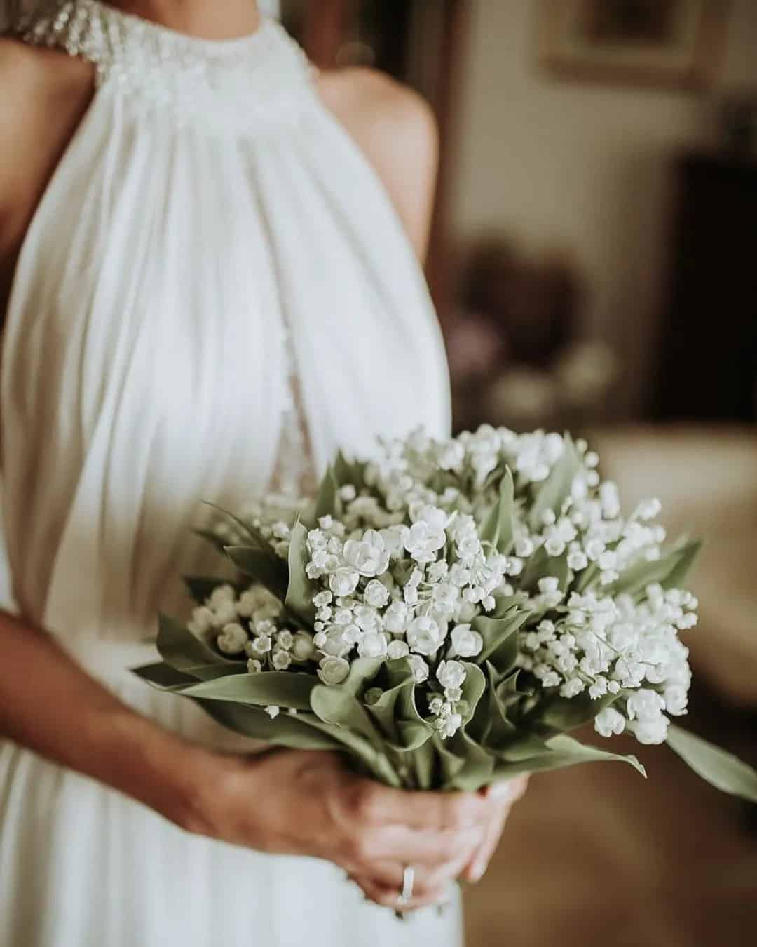 Beautiful White Wedding Bouquets