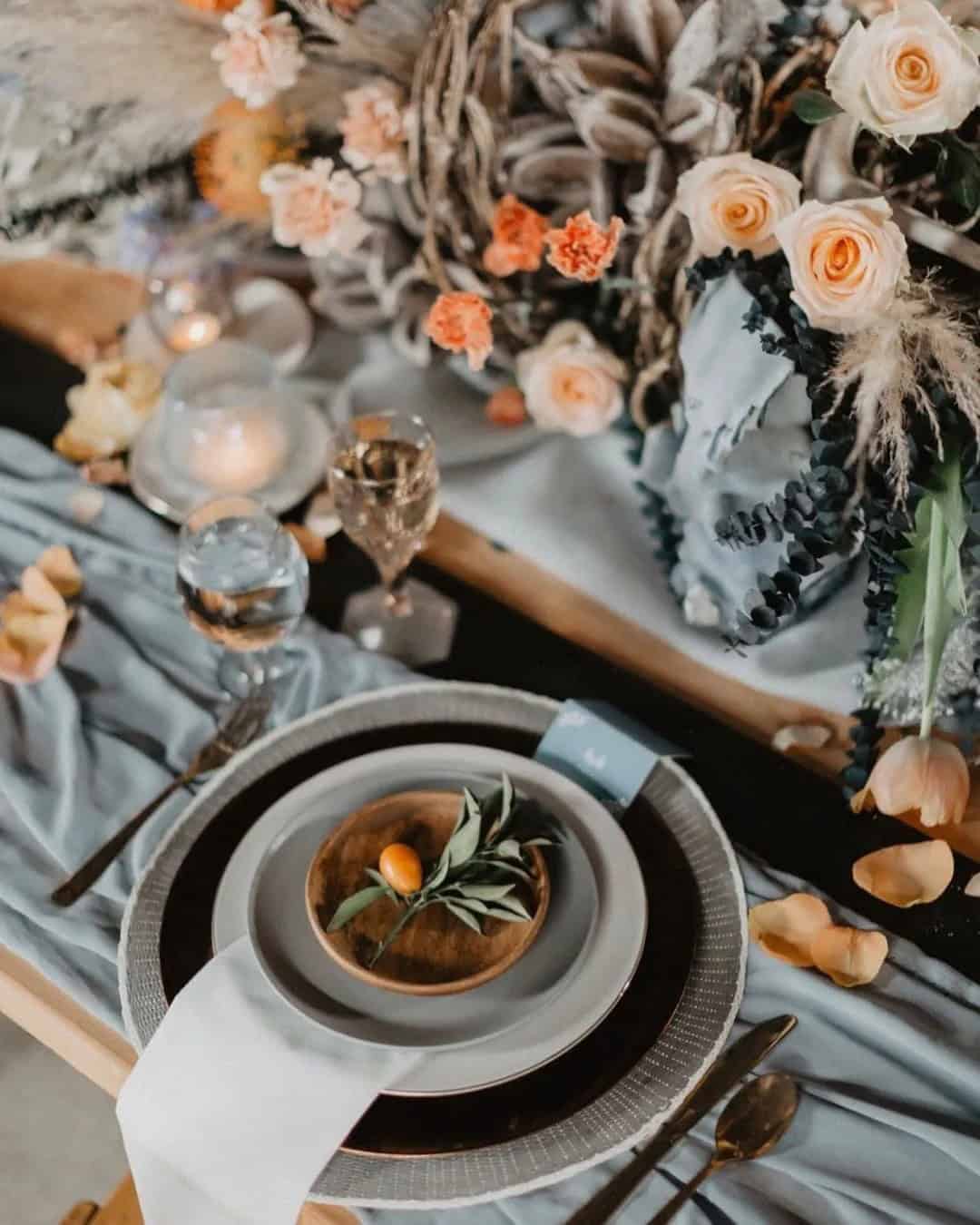 Whimsical Wedding Table Decor