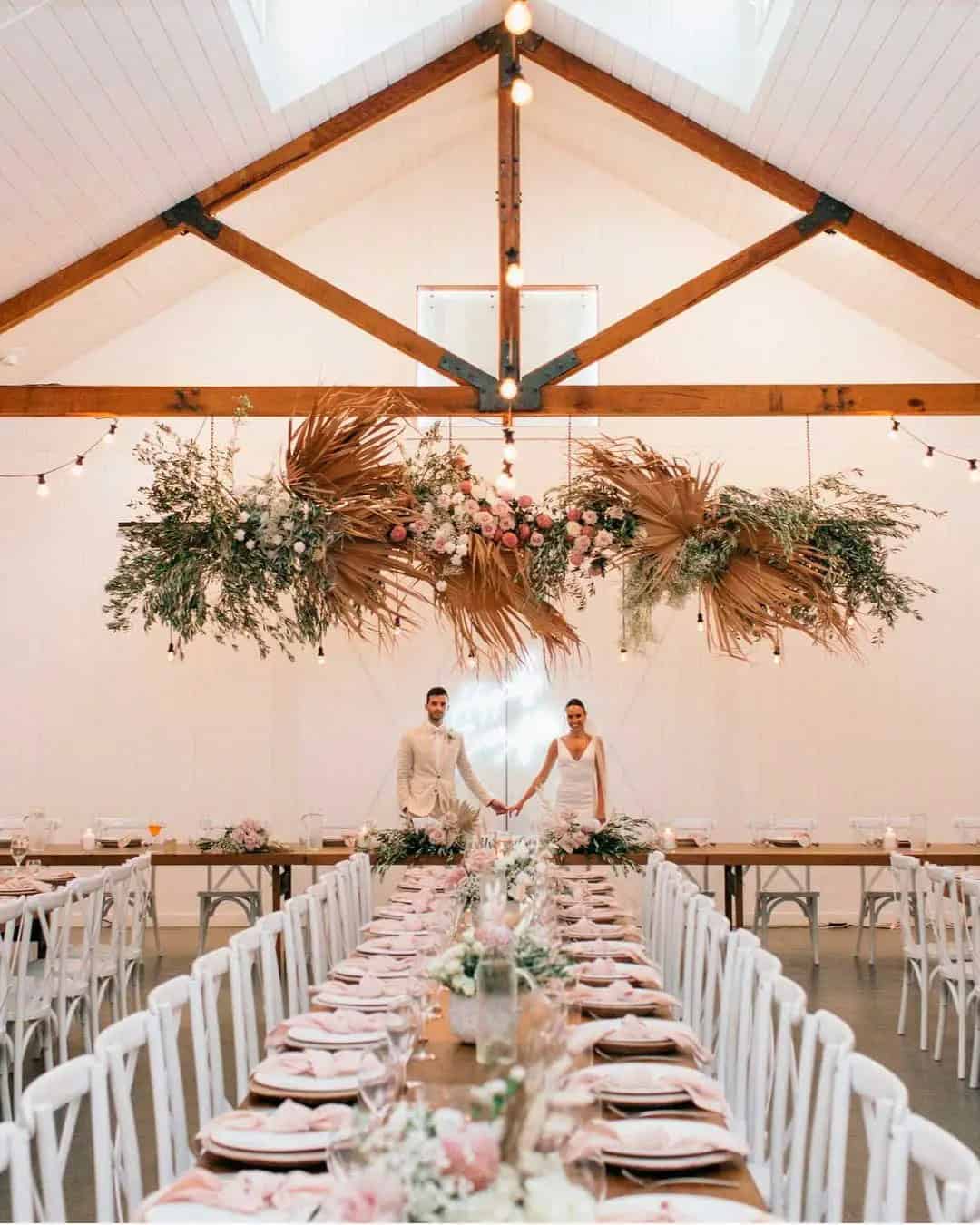 Breathtaking Suspensions For Barn Wedding