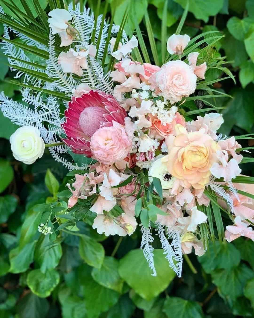 Unique Wedding Bouquets With Protea