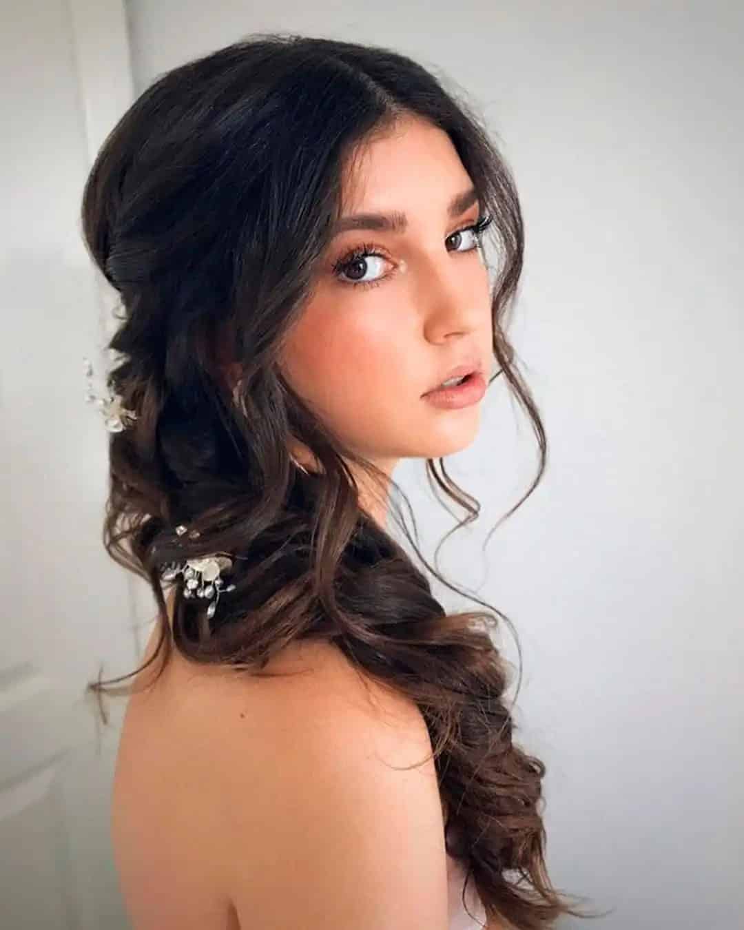 Classic Wedding Hair Down