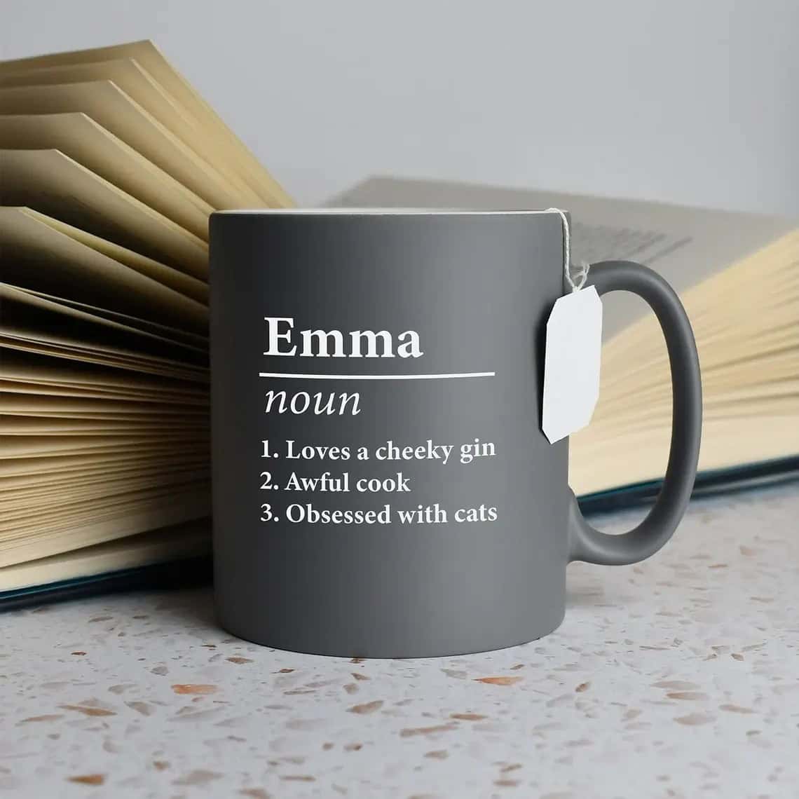 Personalized name mugs