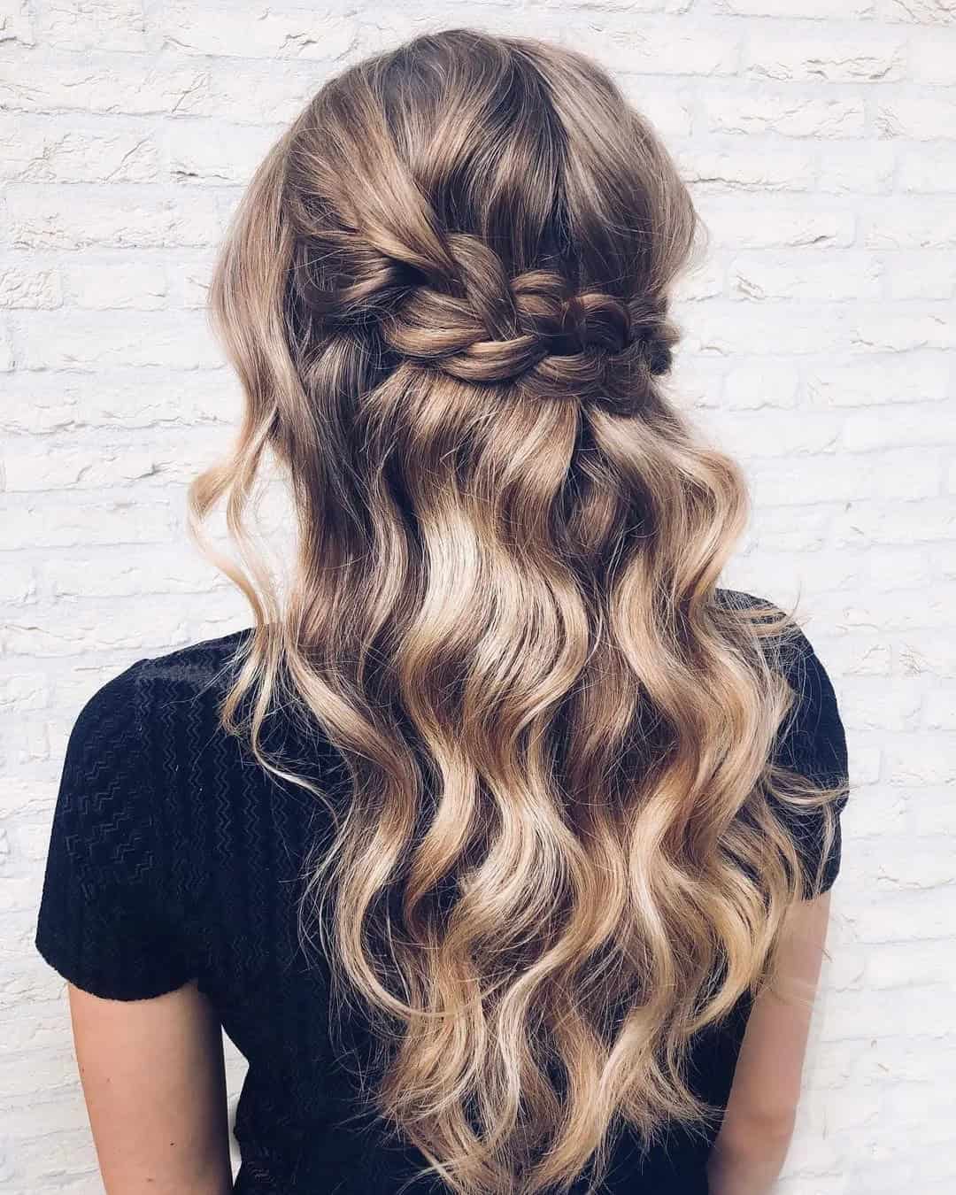 Wedding Half Up Half Down