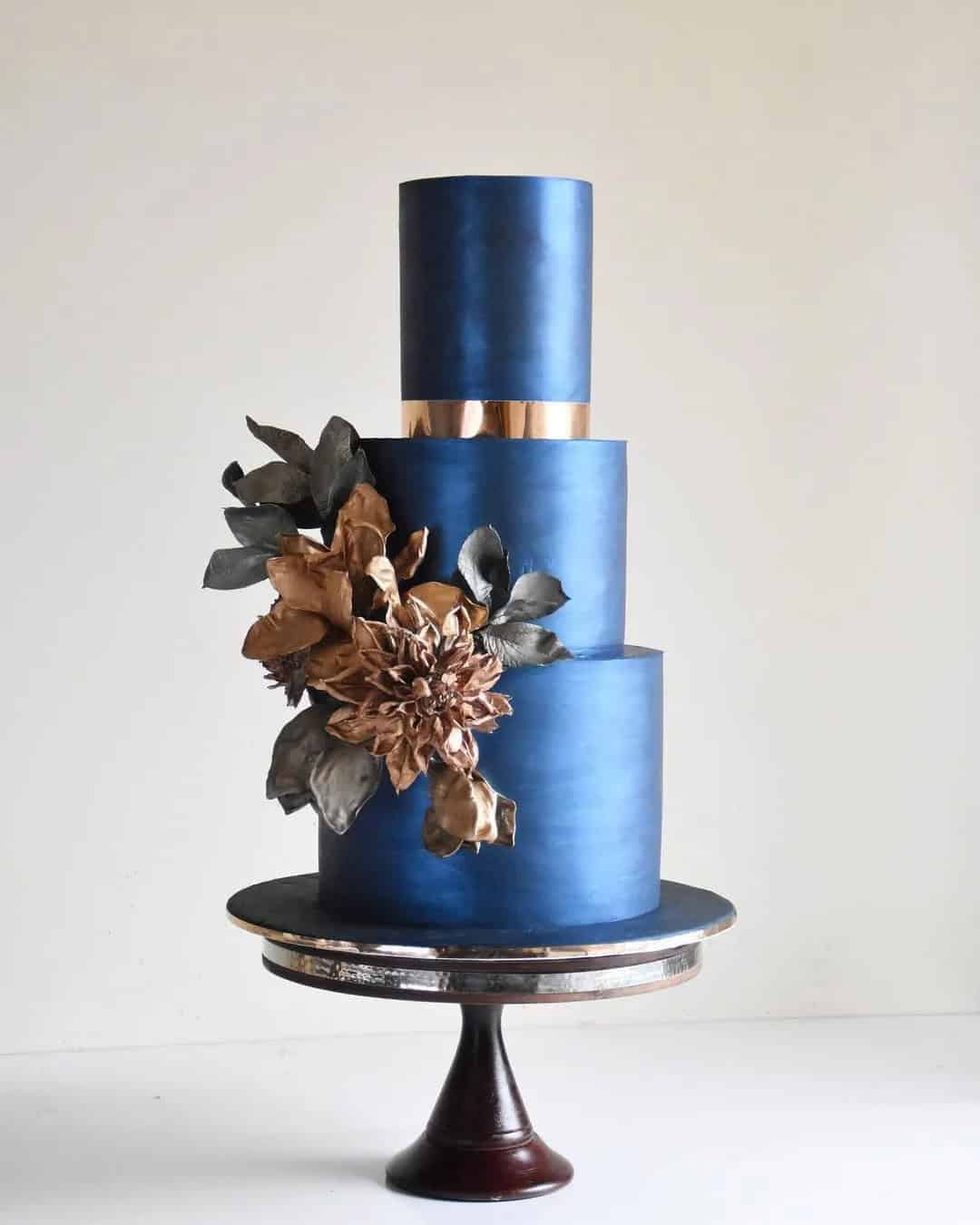 Cakes With Metallic Fragments