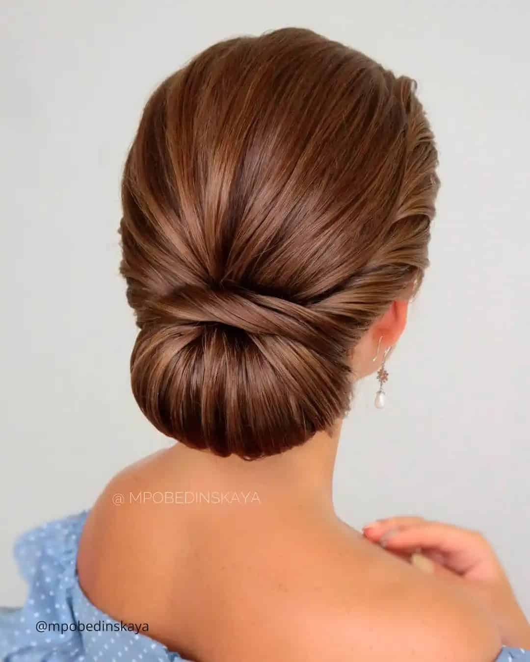 Sleek Updos for Chic Brides