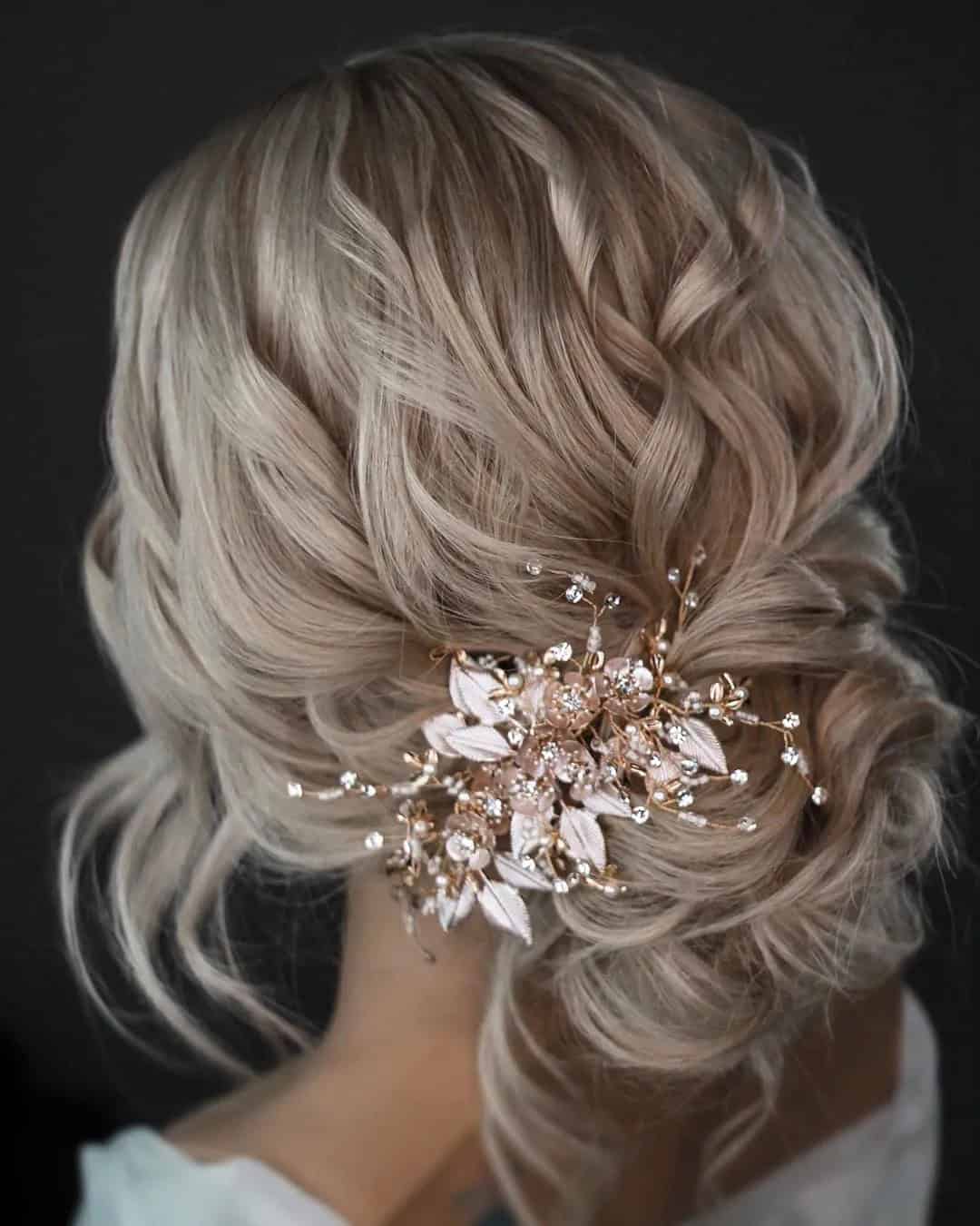 Wedding Hairstyles With Hair Pin