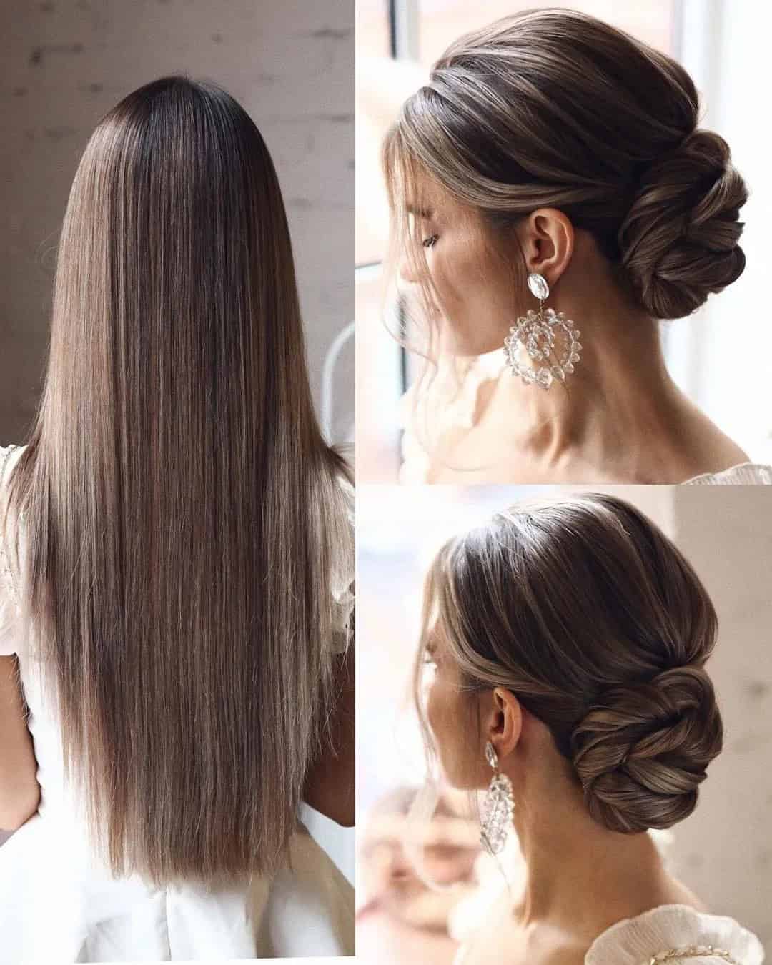 For Brides With Straight Hair