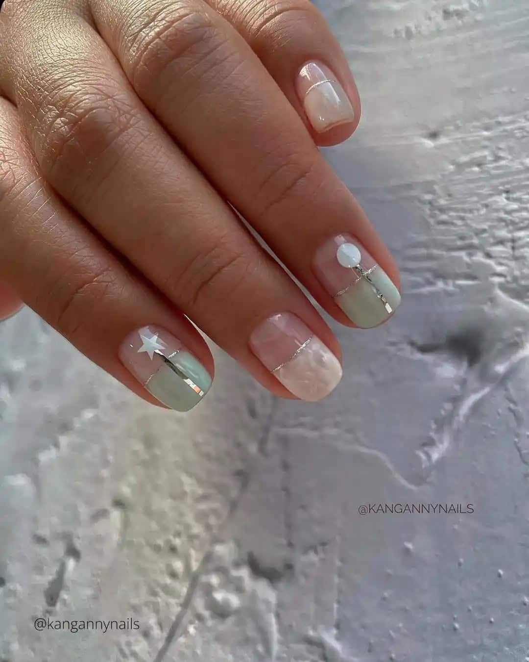 Bridal Cute Spring Nails