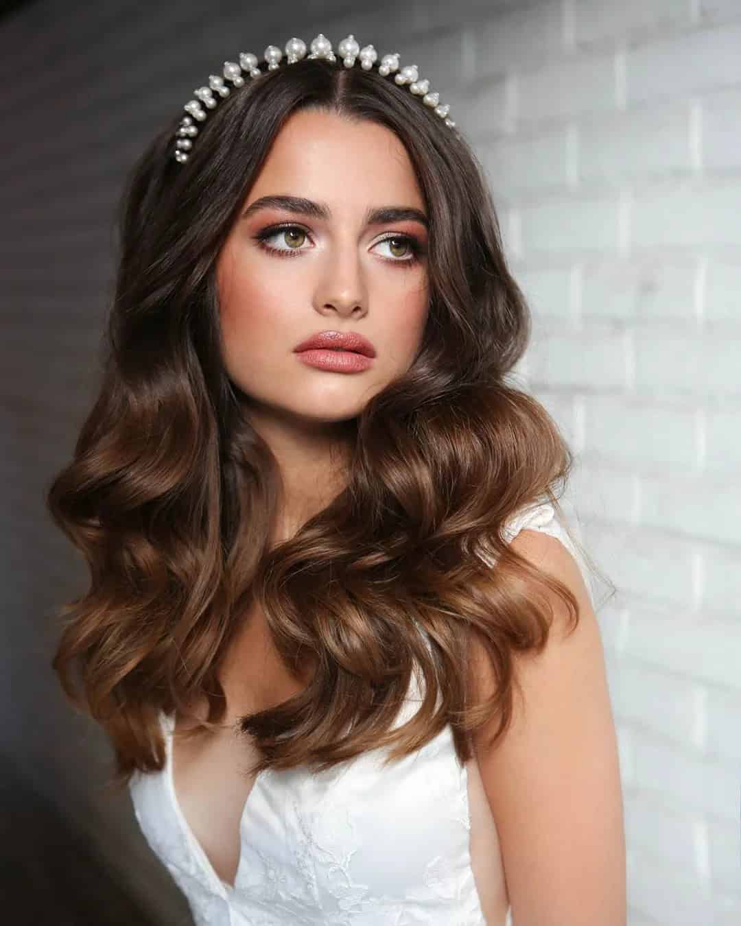 Makeup For Dark Haired Brides