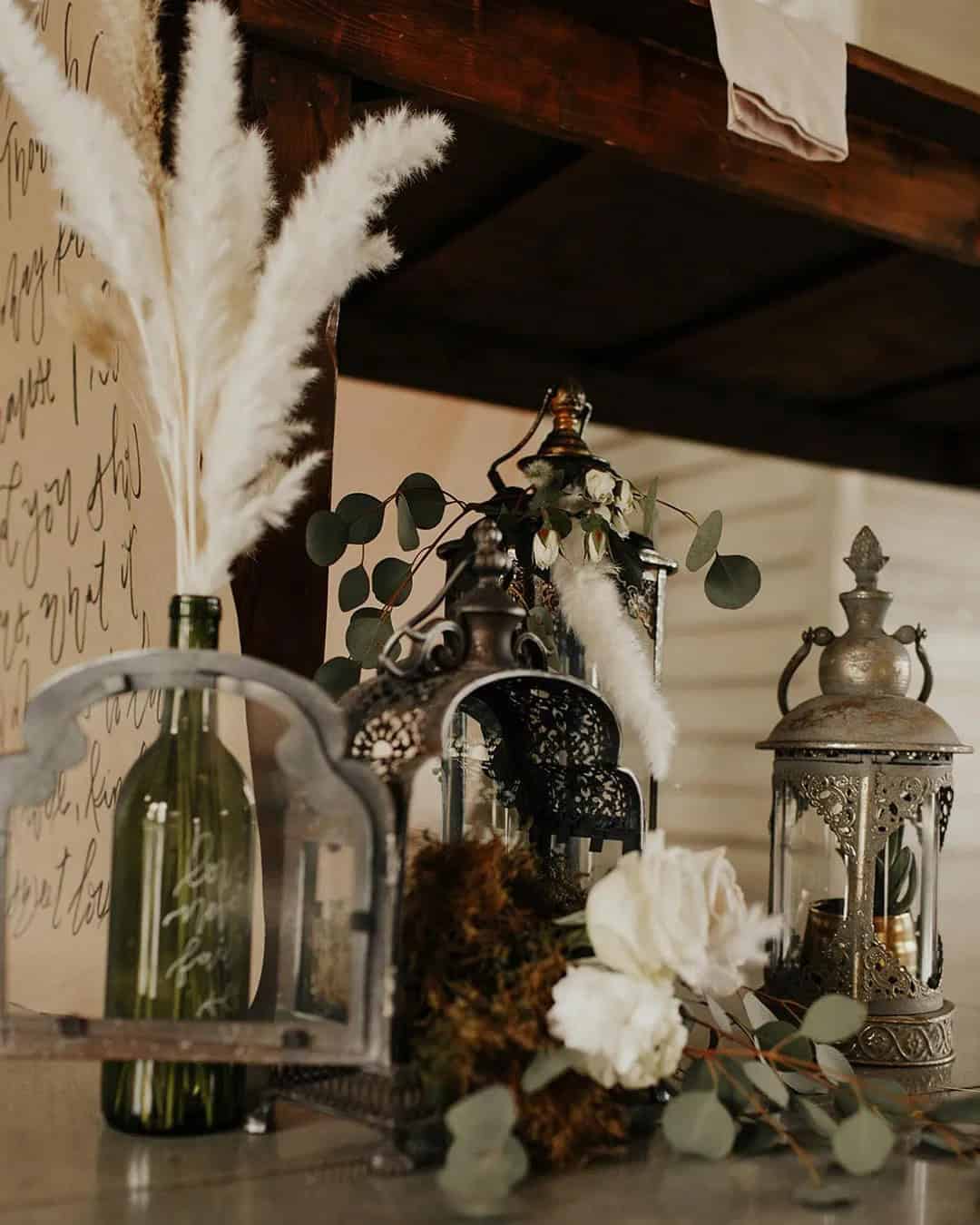 Dry and Bleached Flowers