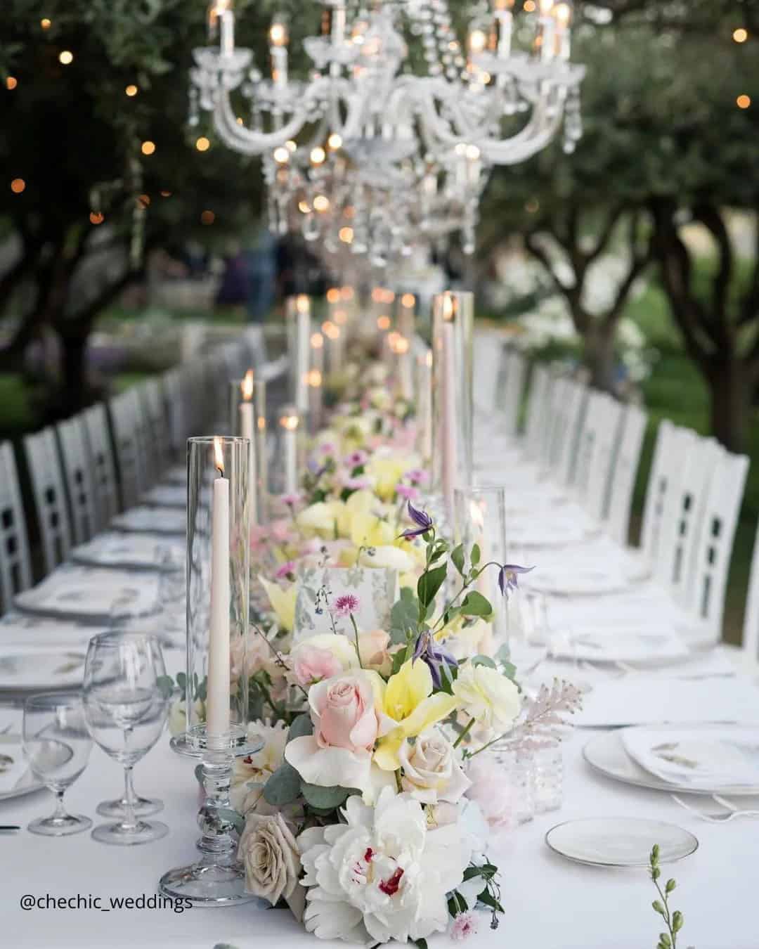 Perfect Decor Combination – Candles and Flowers