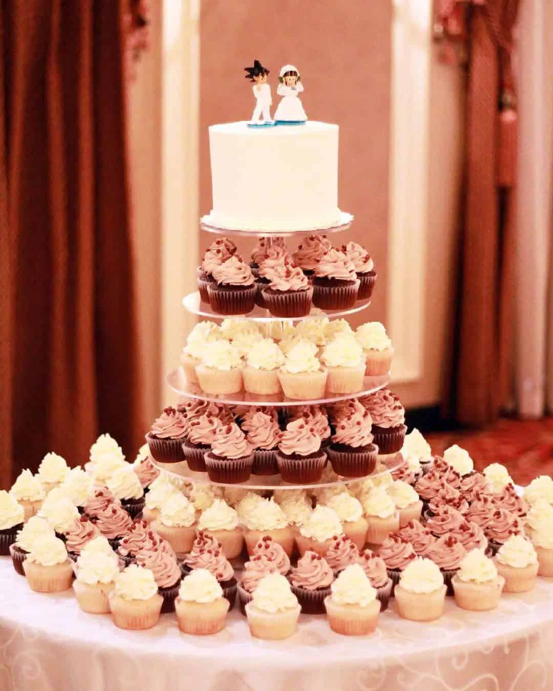 Beautiful Cupcakes Like Wedding Cake Alternatives