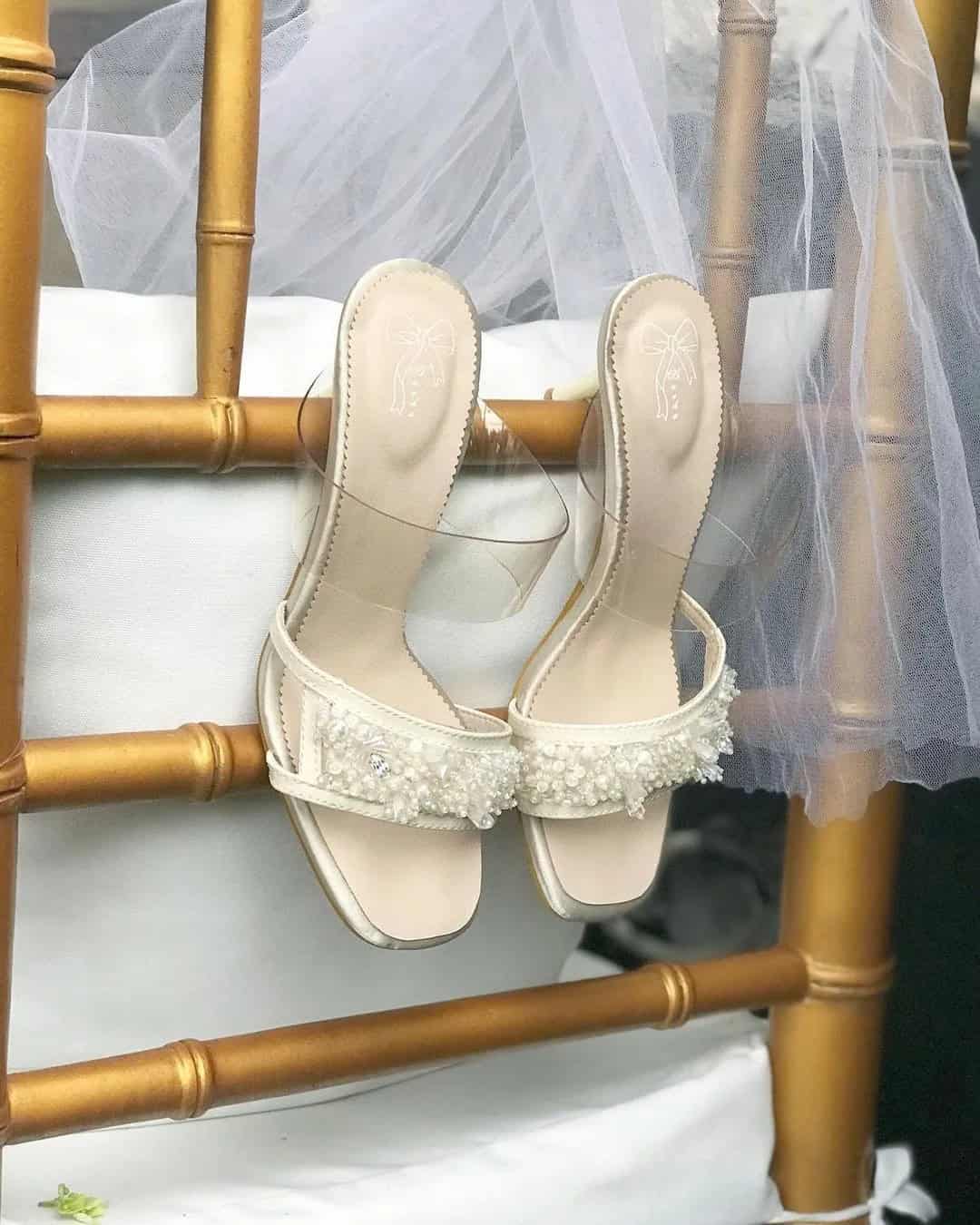 Clear Sandals For A Wedding