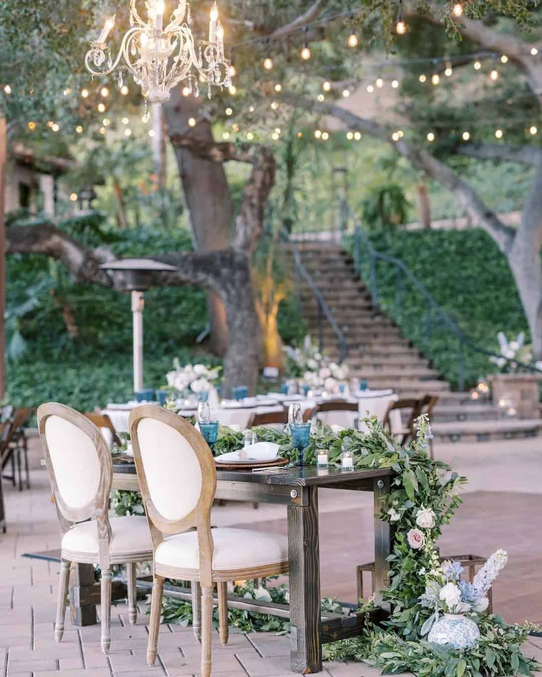 Bold Greenery Wedding Decor