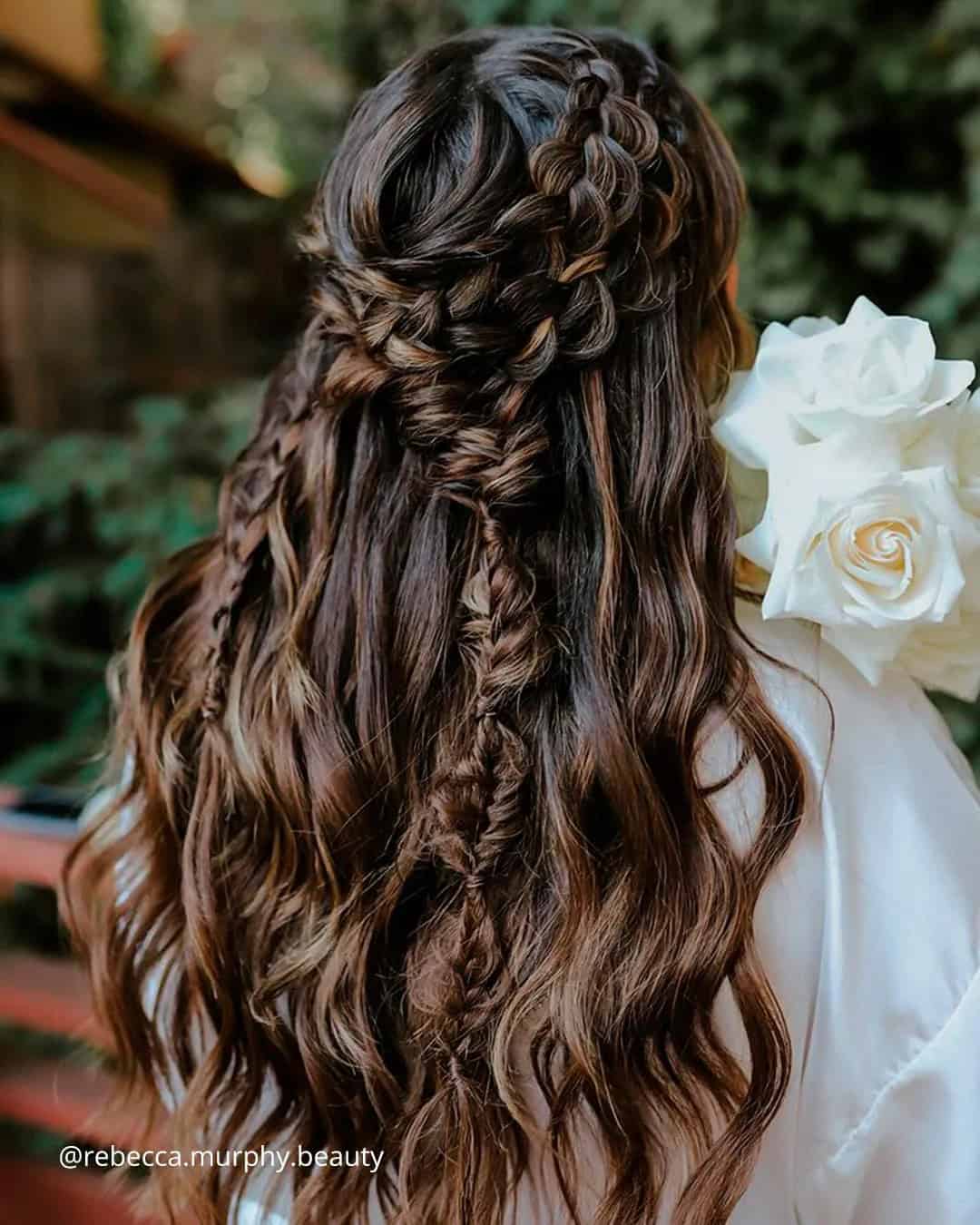 Textured Hairstyles For Boho Brides