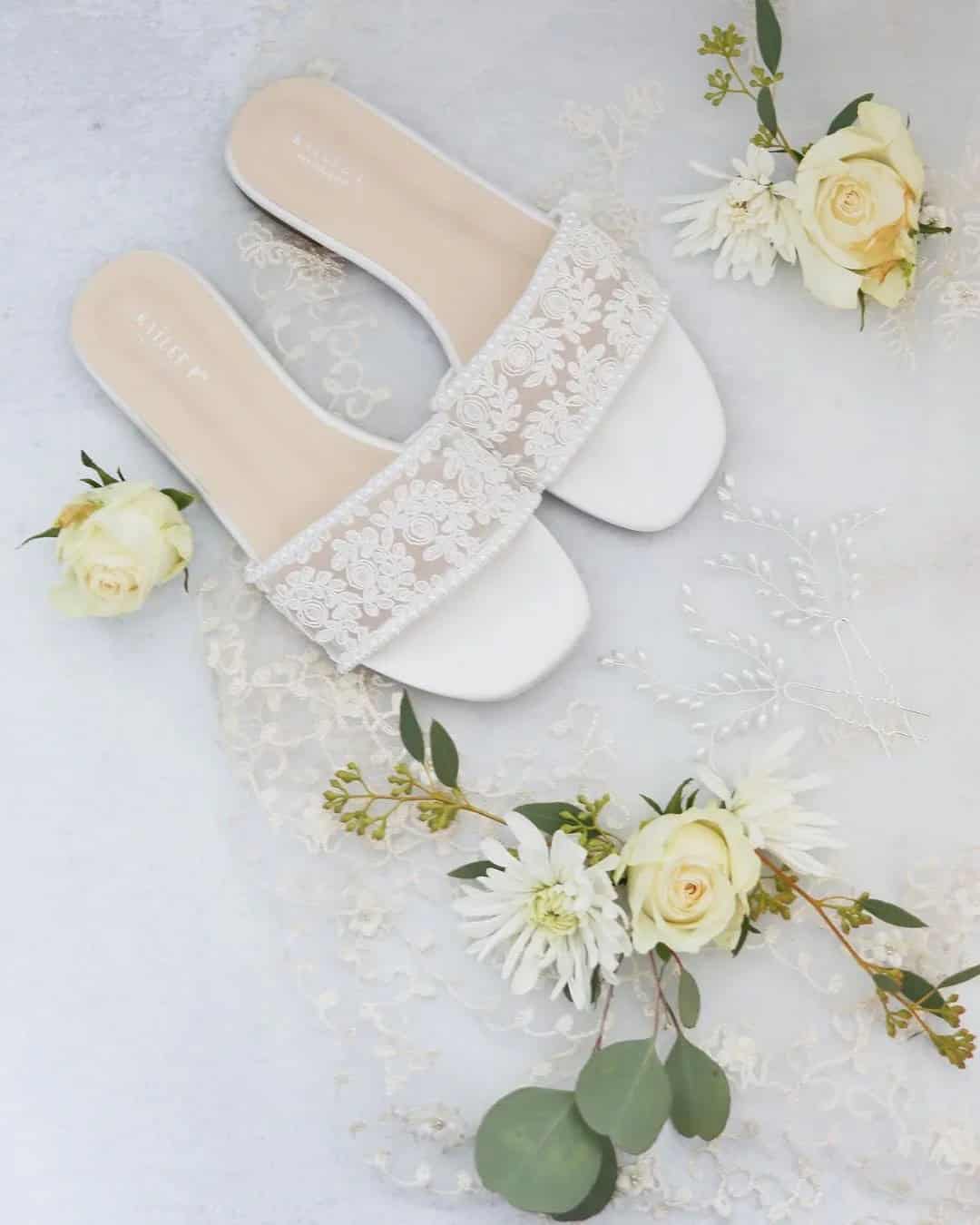 Wedding Flat Sandals