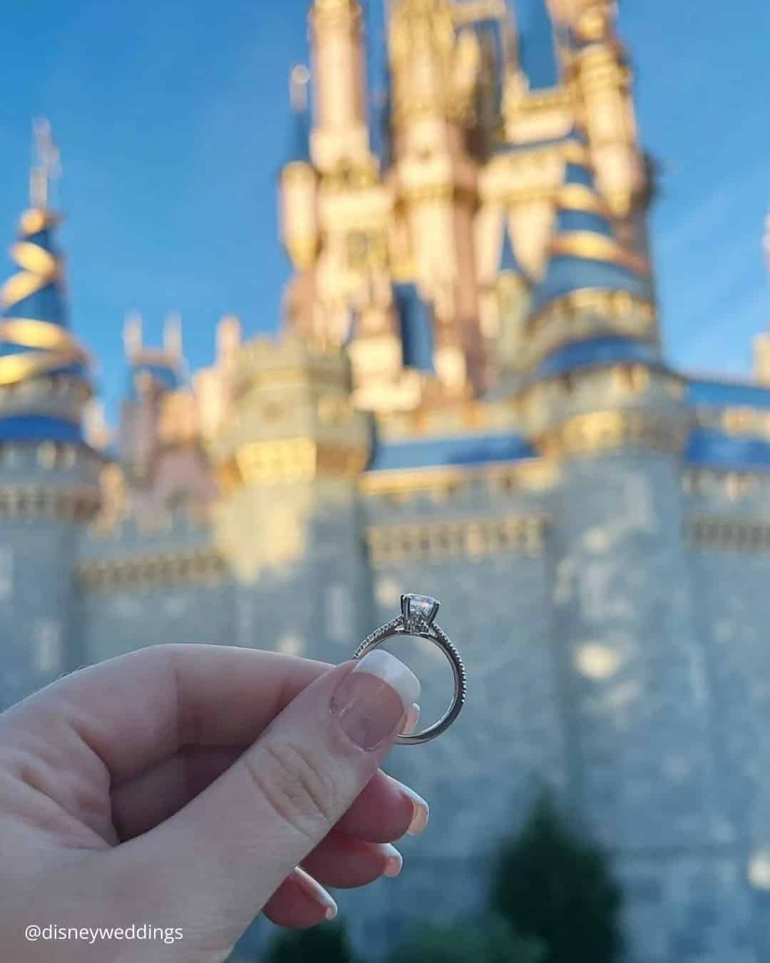 Stunning Ring For Disney Wedding