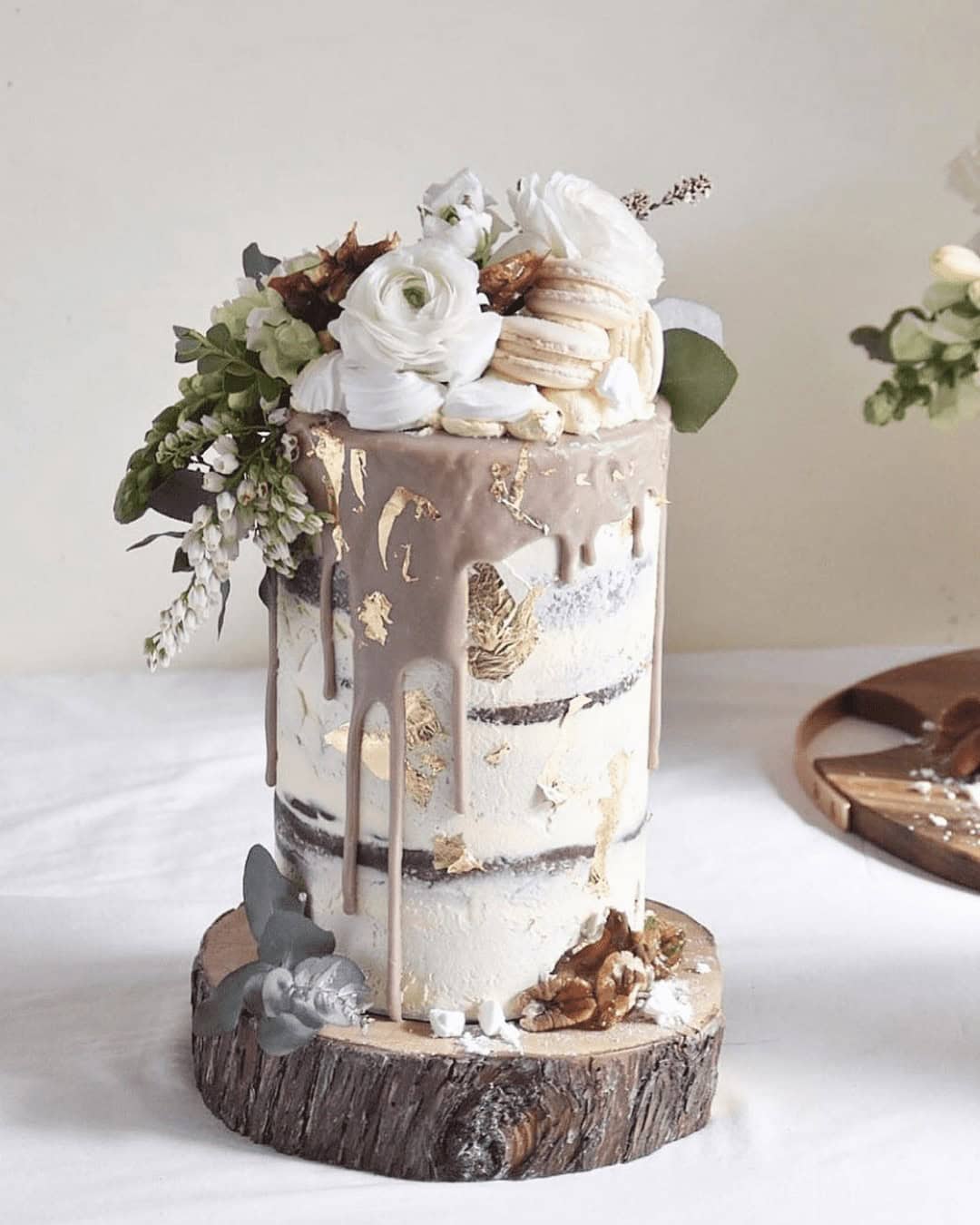 Rustic Summer Wedding Cakes