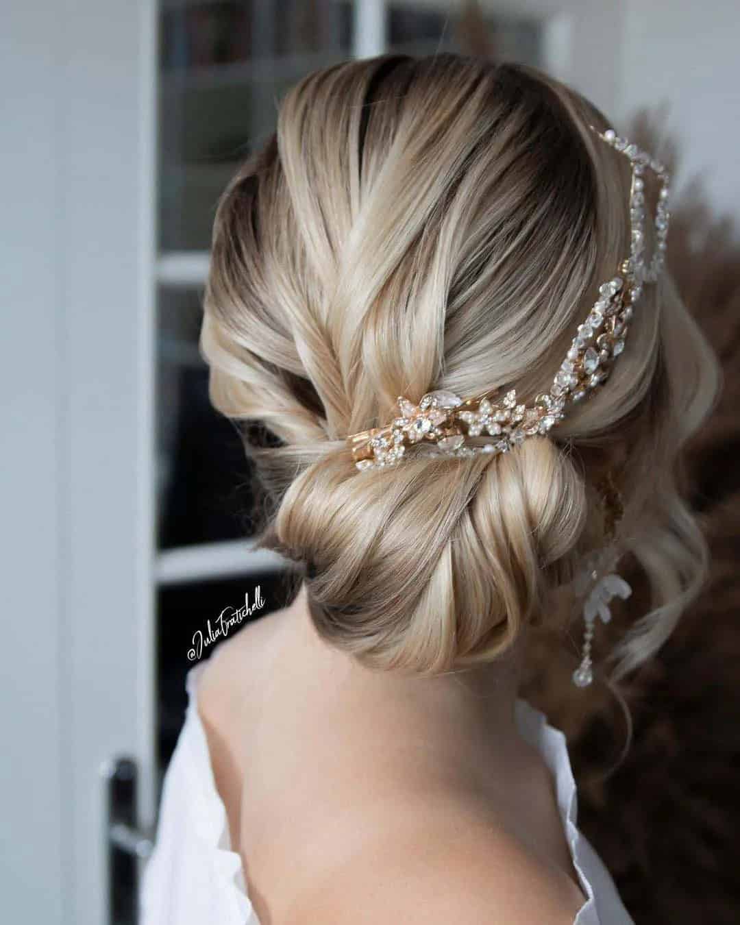 Wedding Hairstyles Low Side Bun