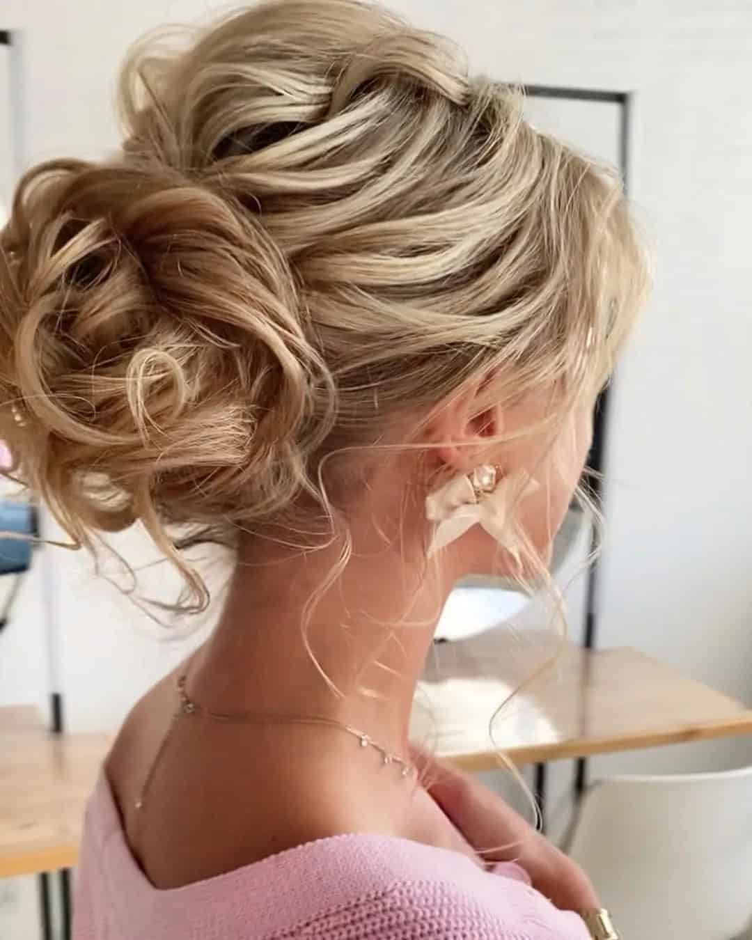 Updo Ideas For Wedding Guests